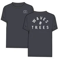Penida Recycled Cotton T-Shirt - Dark Denim - Image 5