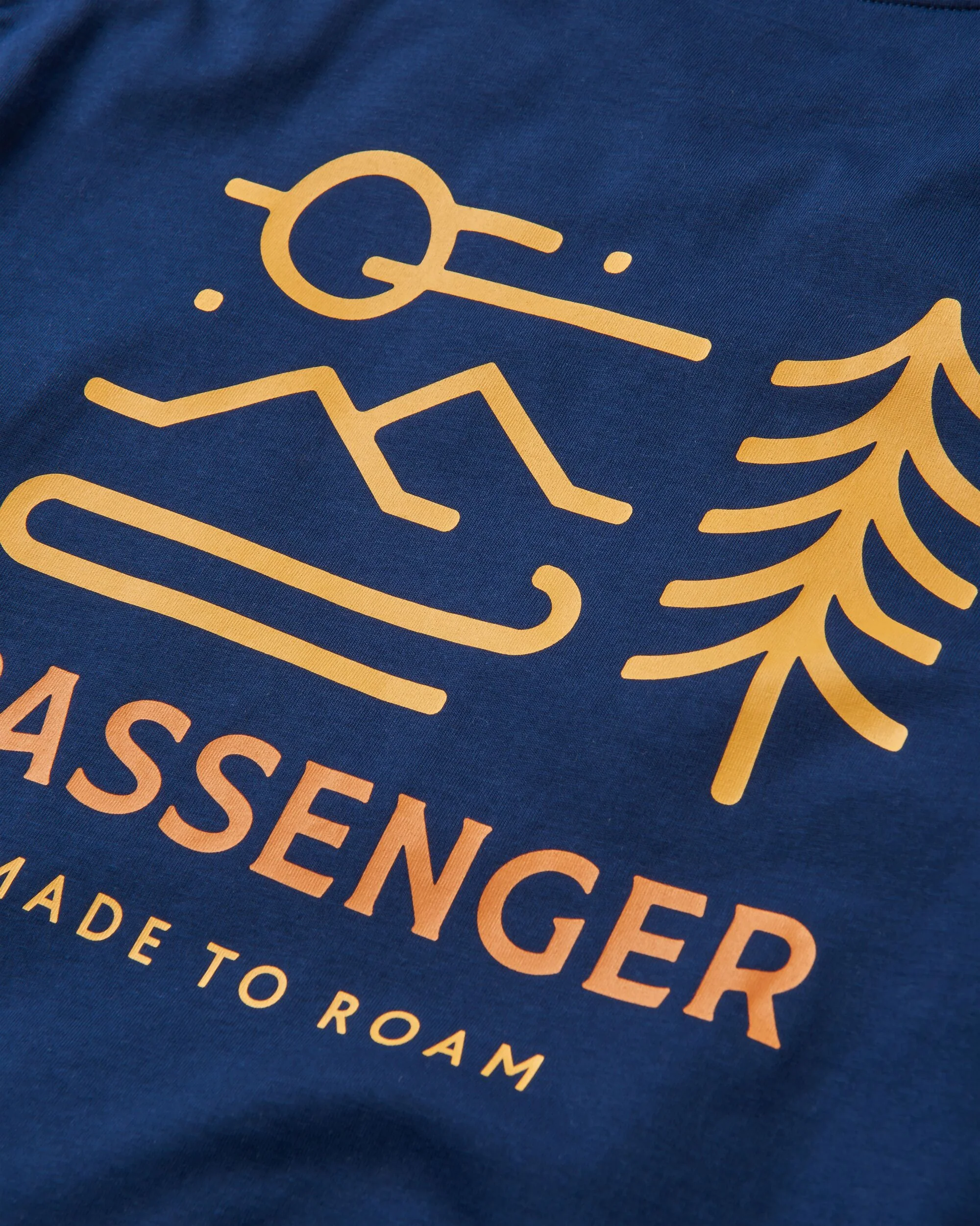 Phoenix Organic Cotton LS T-Shirt - Rich Navy - Image 6
