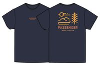 Phoenix Organic Cotton T-Shirt - Rich Navy - Image 13