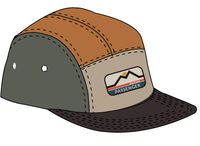Pine Polar Fleece Cap - Sunrise Orange Multi - Image 6