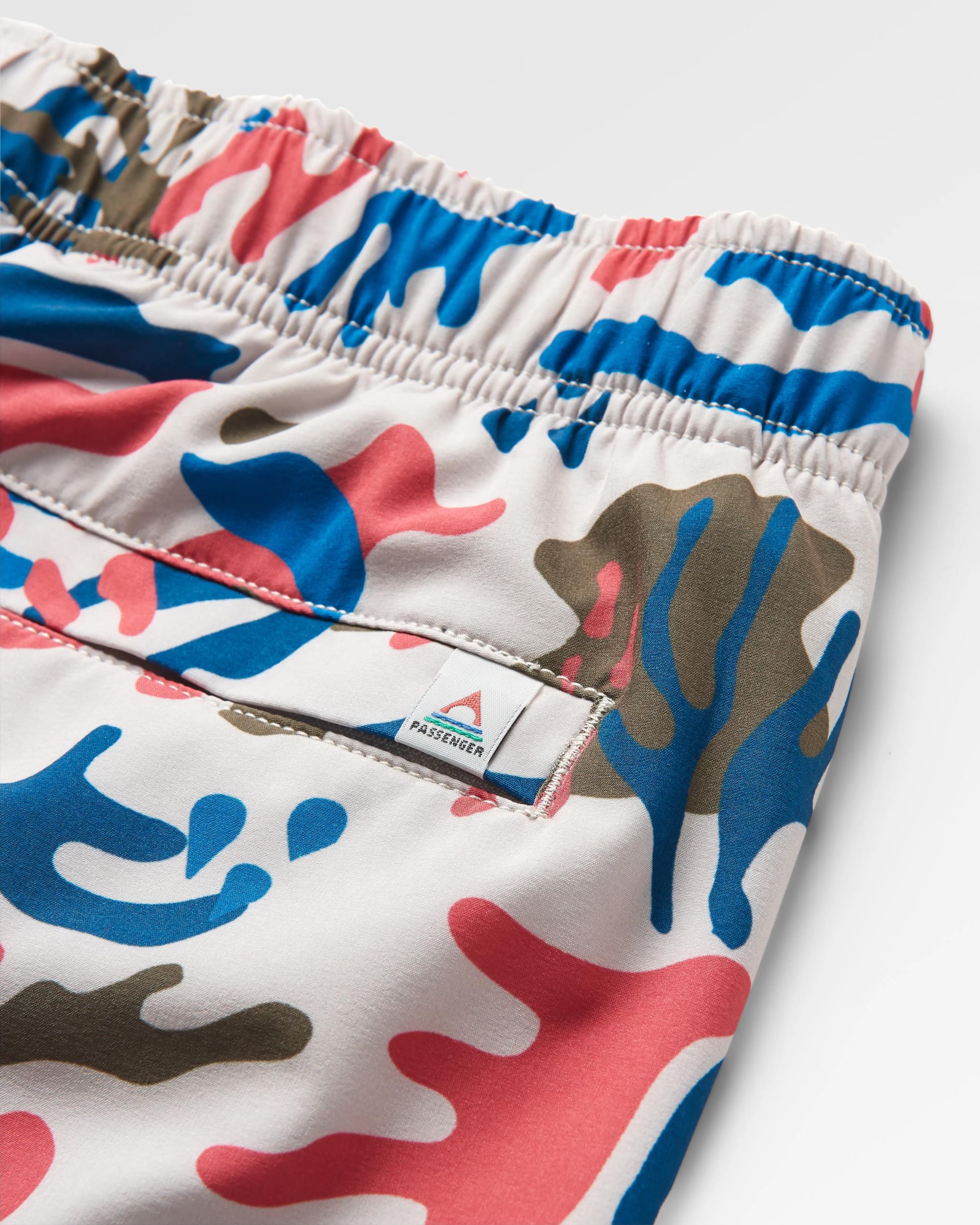 Porto All Purpose Swim Short - Seaweed Camo Pebble Grey - Image 8