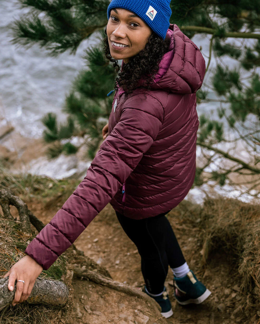 Pow 2.0 Insulated Jacket - Wine - Image 5