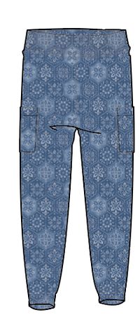 Puerto Trouser - Tile Dark Denim - Image 9