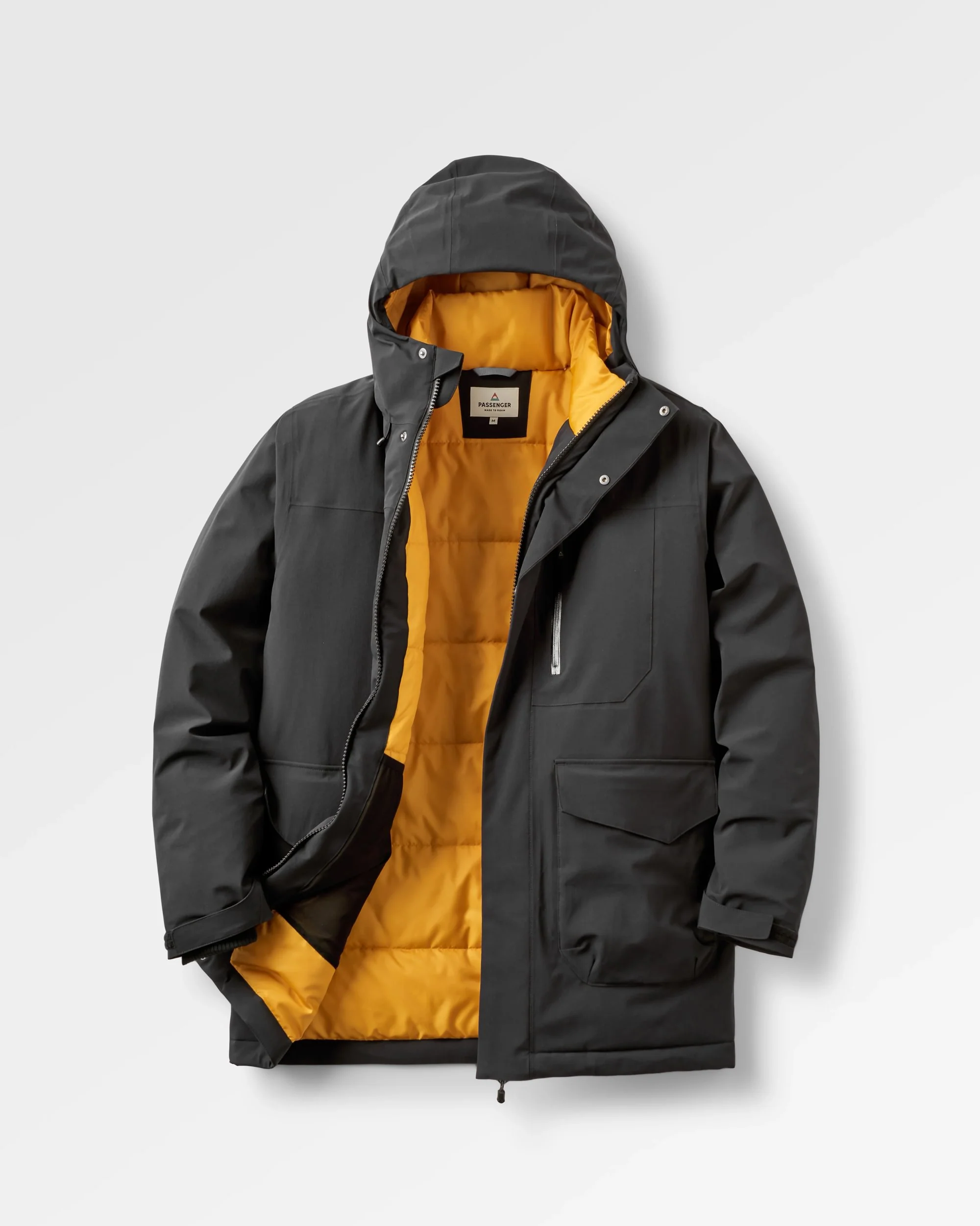 Rainier Waterproof Parka - Black - Image 2
