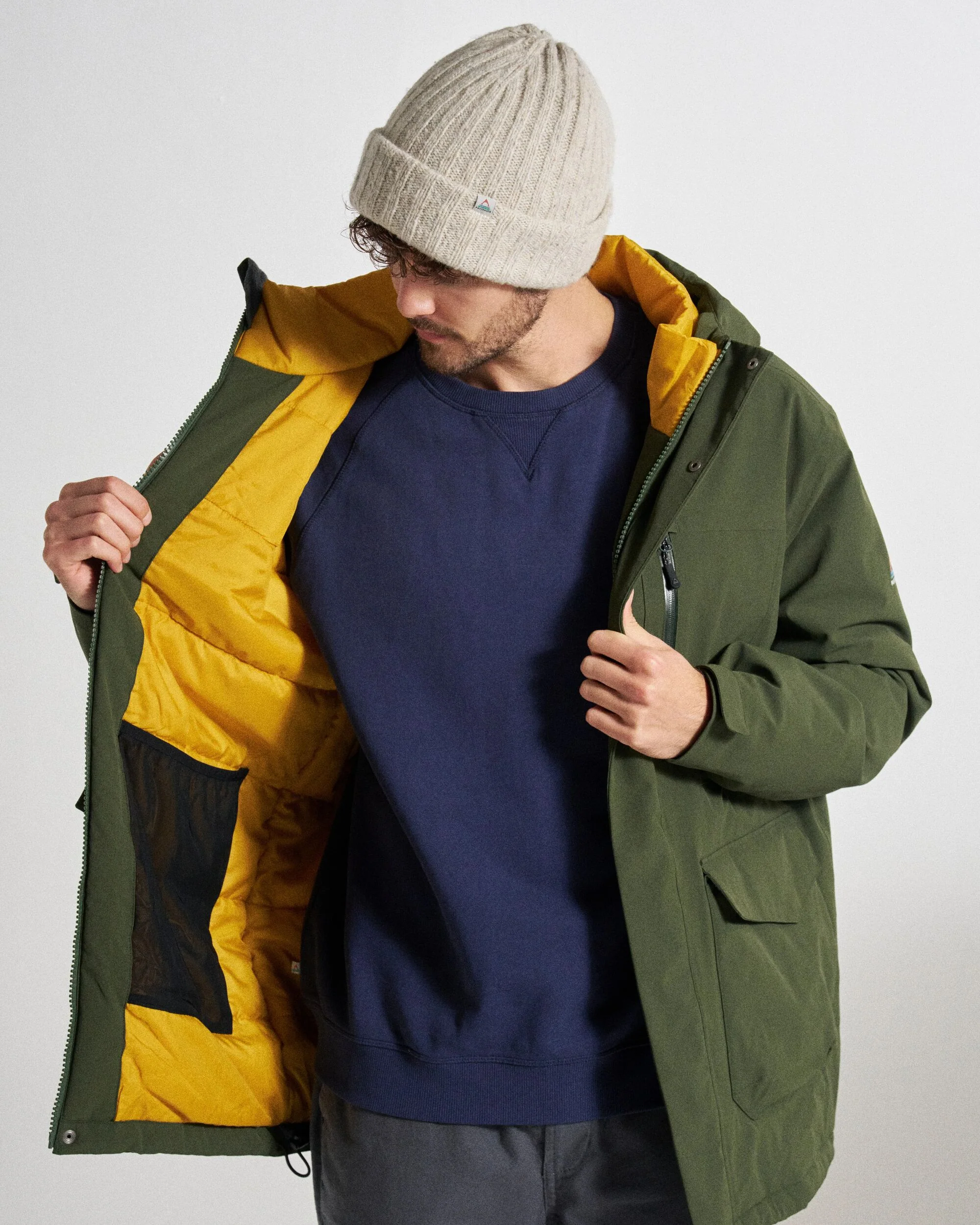 Rainier Waterproof Parka - Fir Tree - Image 8