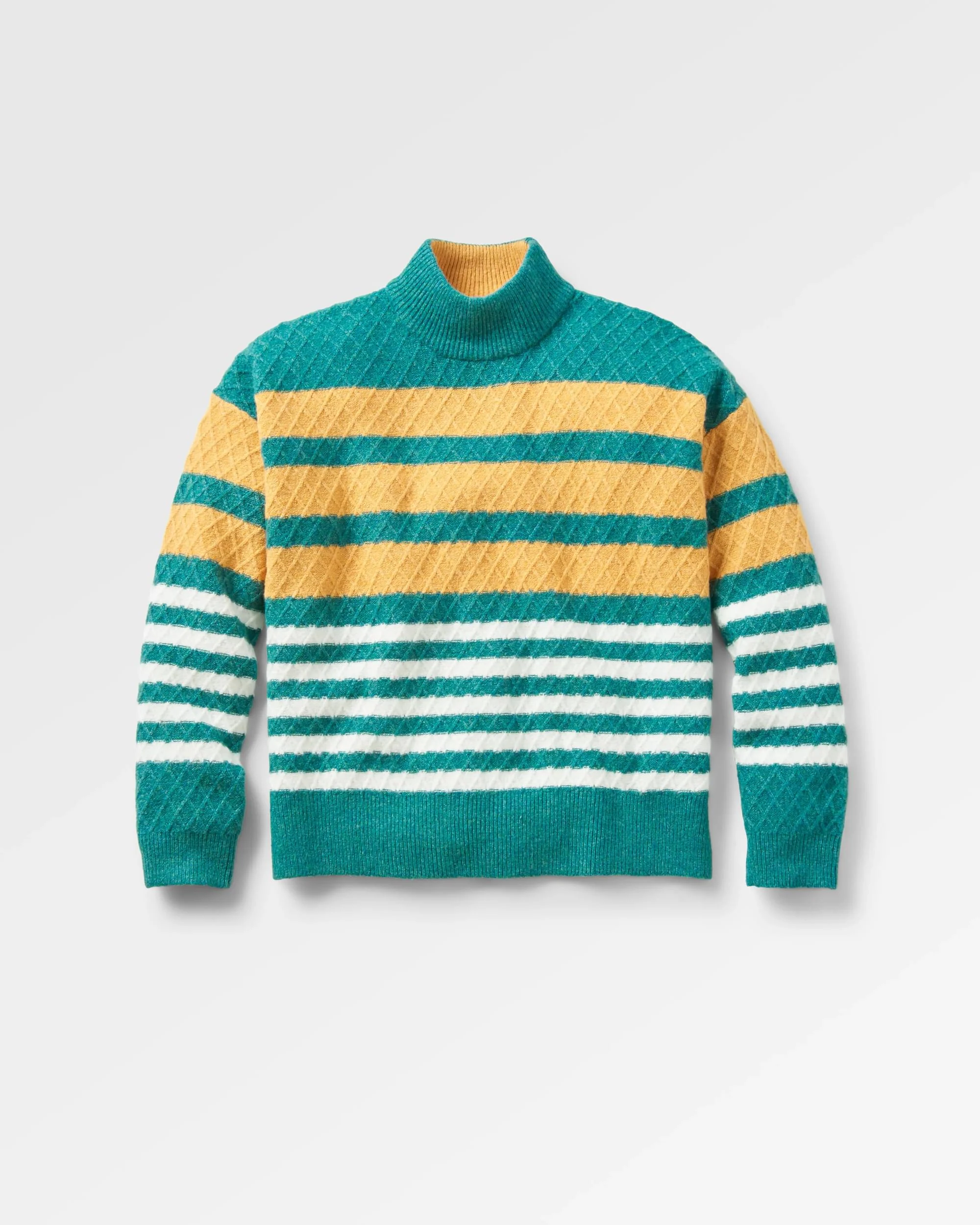 Ramble Knitted Jumper - Mediterranean - Image 2