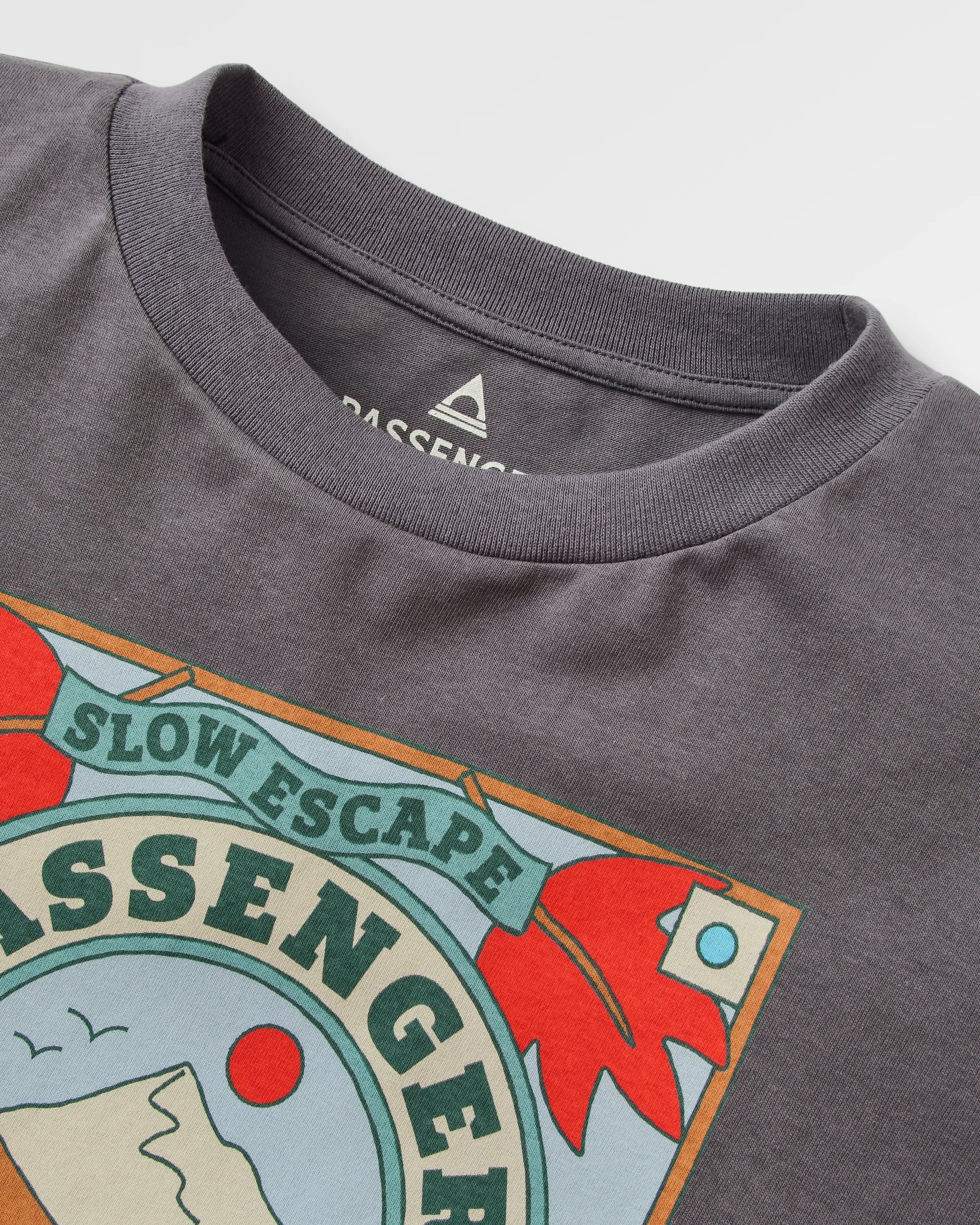 Rambling LS T-Shirt - Charcoal - Image 3