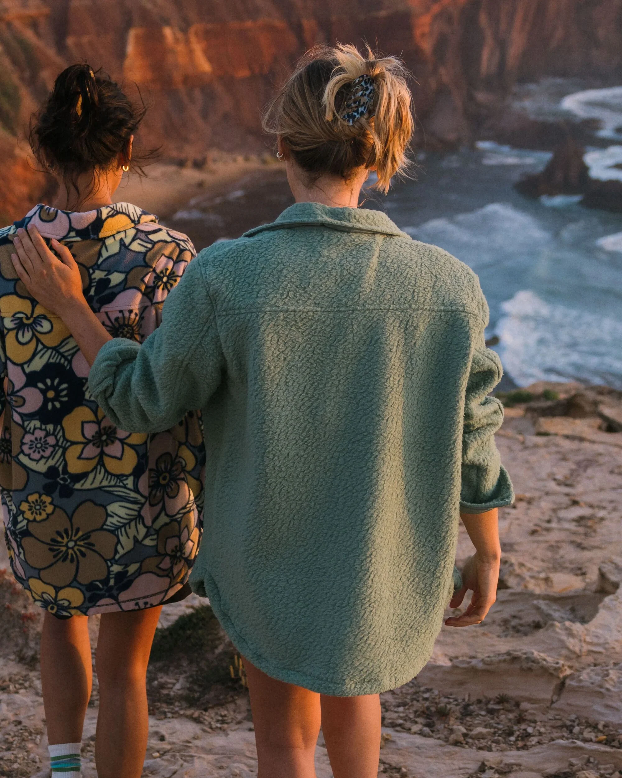 Rappel Sherpa Oversized Shirt - Pistachio - Image 3