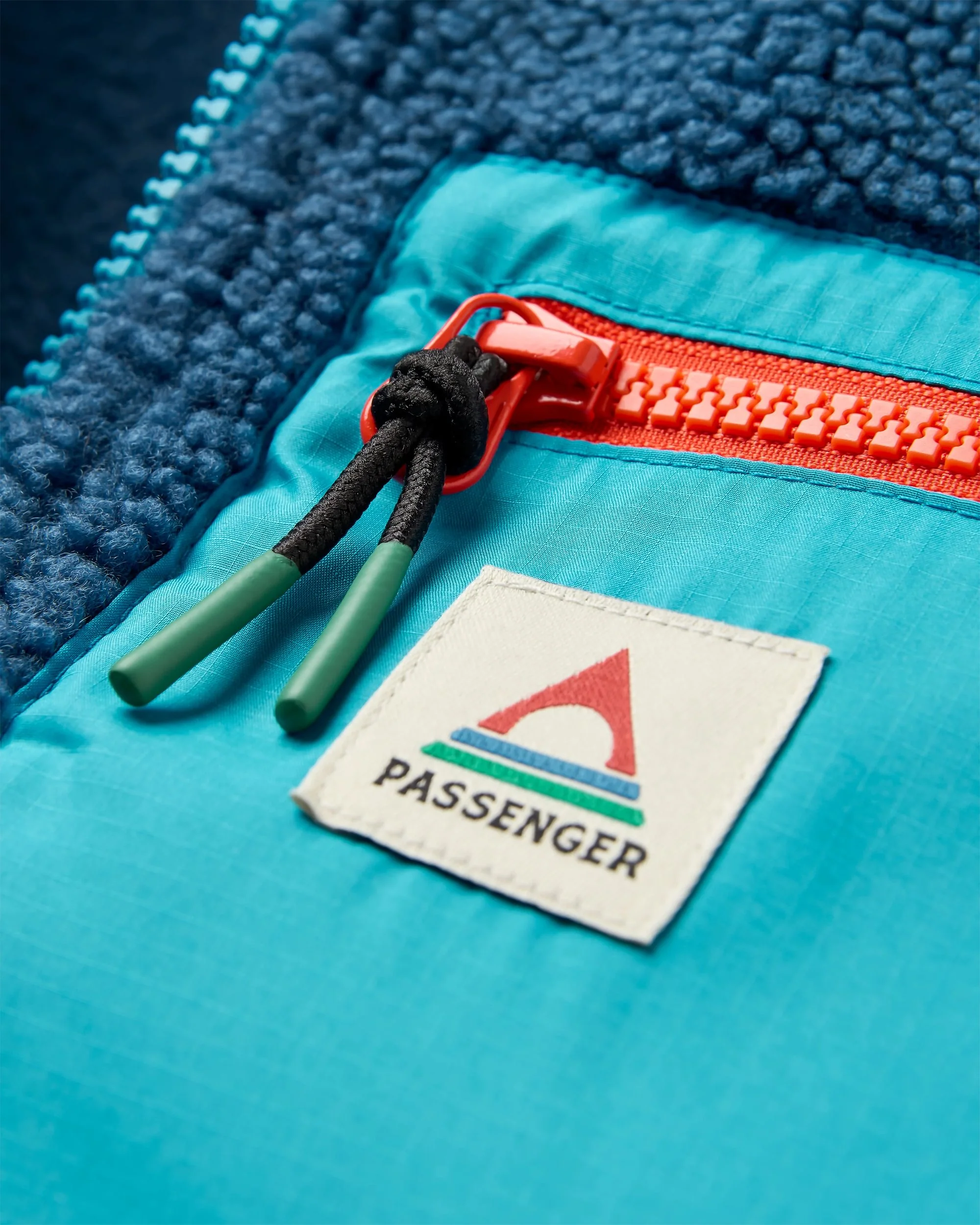 Ravi Sherpa Fleece - Dark Denim - Image 2