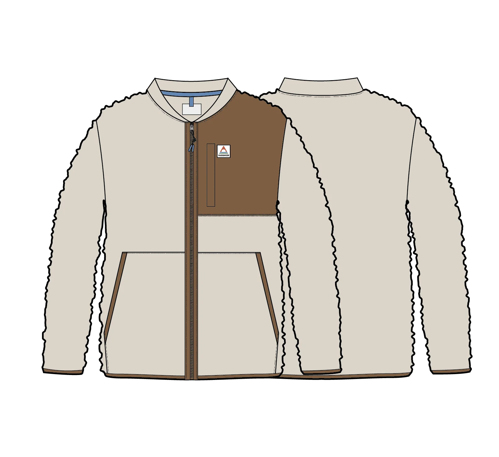 Reconnect Sherpa Fleece - Oatmeal - Image 9