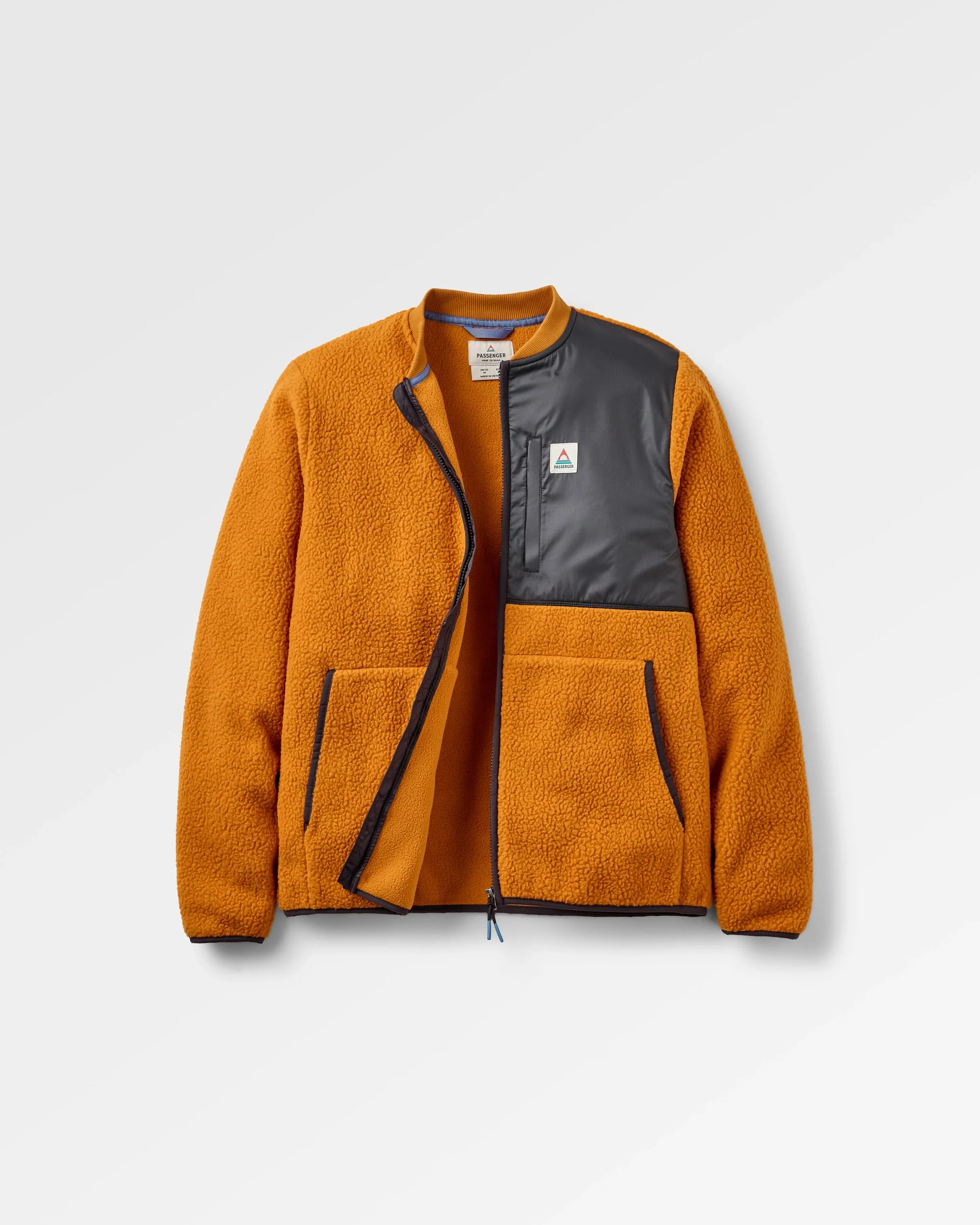 Reconnect Sherpa Fleece - Retro Orange - Image 2