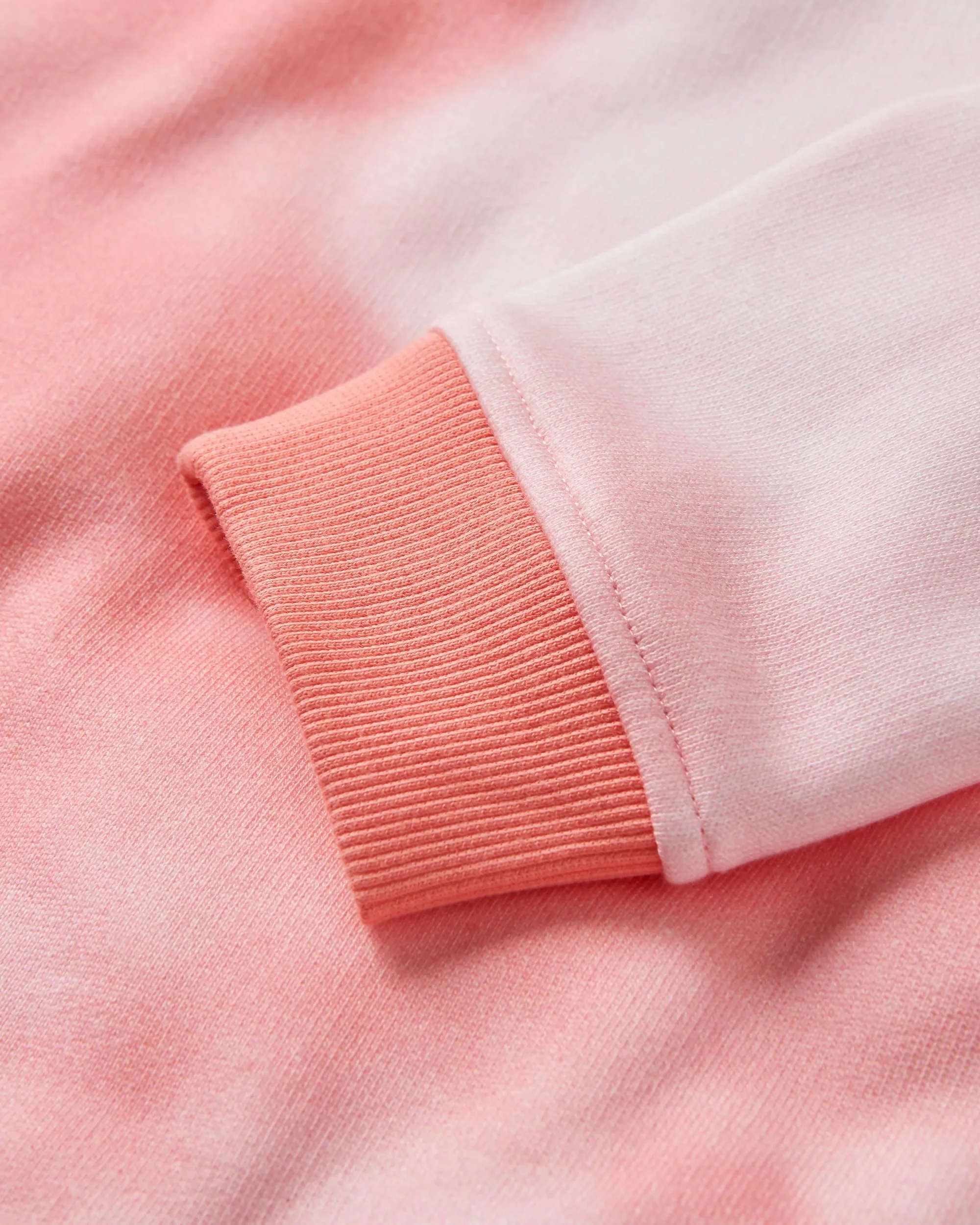 Rediscover Organic Cotton Sweatshirt - Tie Dye Shell Pink - Image 4