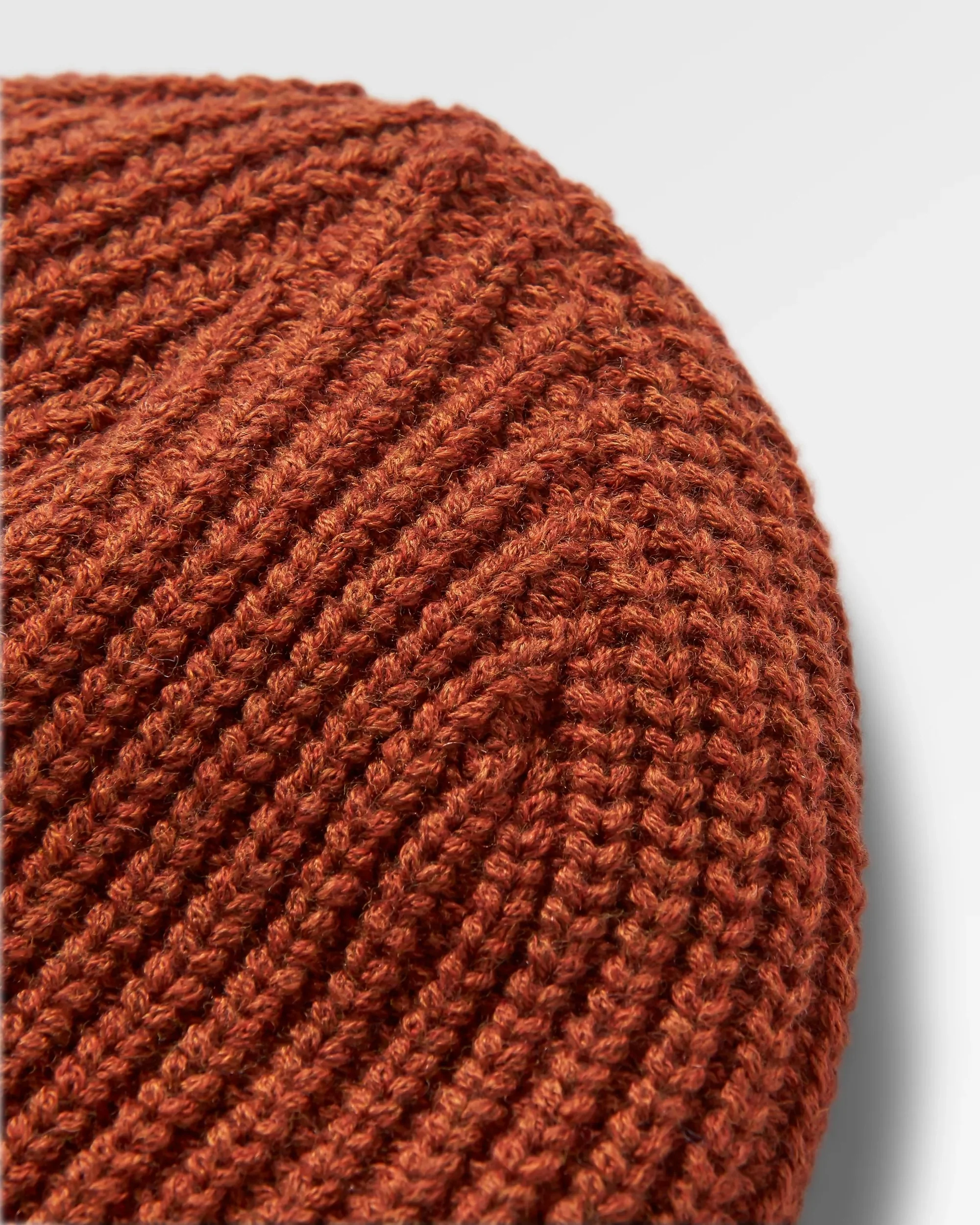 Beechwood Fleece Lined Beanie - Baked Clay - Image 3