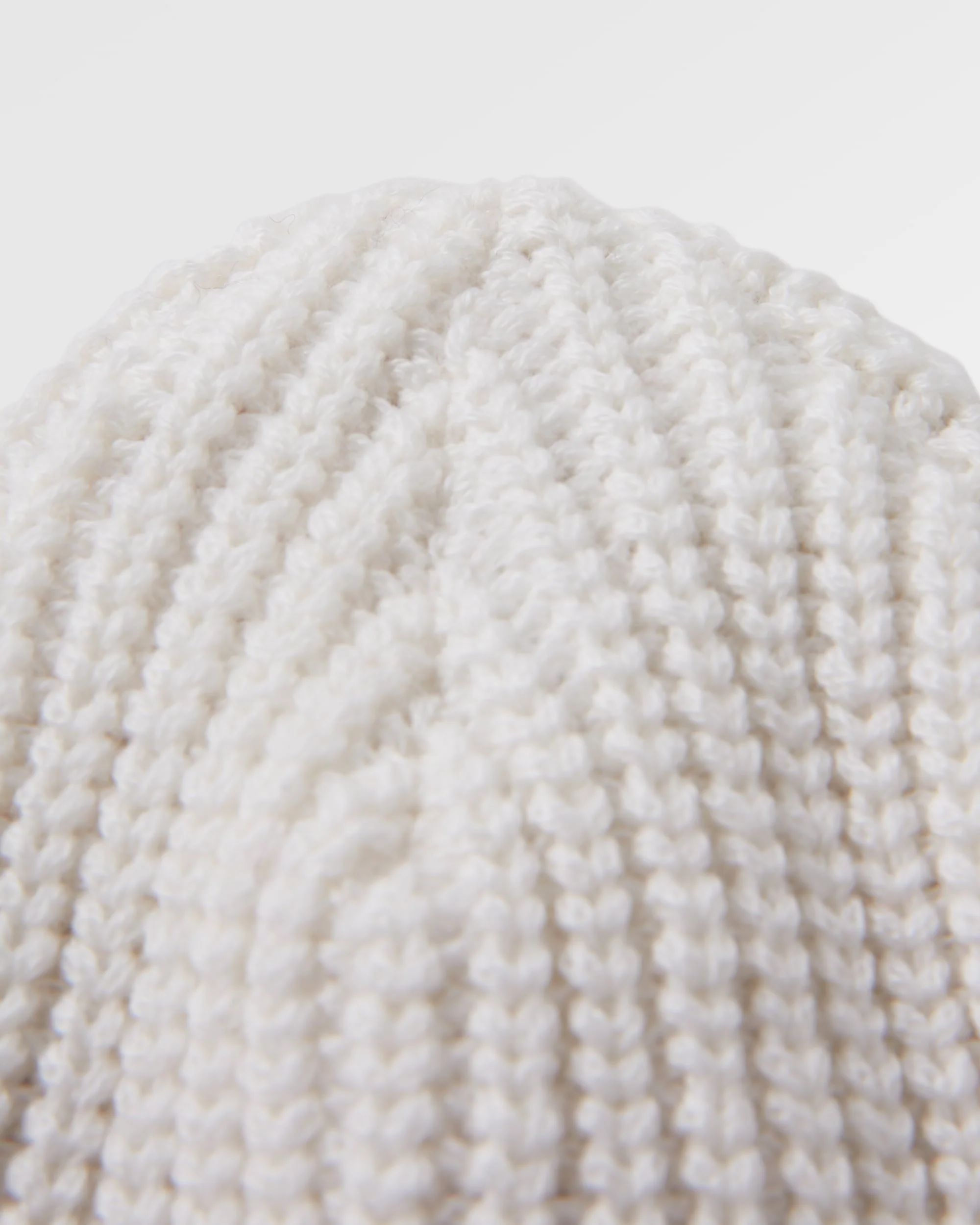 Beechwood Fleece Lined Beanie - Vintage White - Image 3