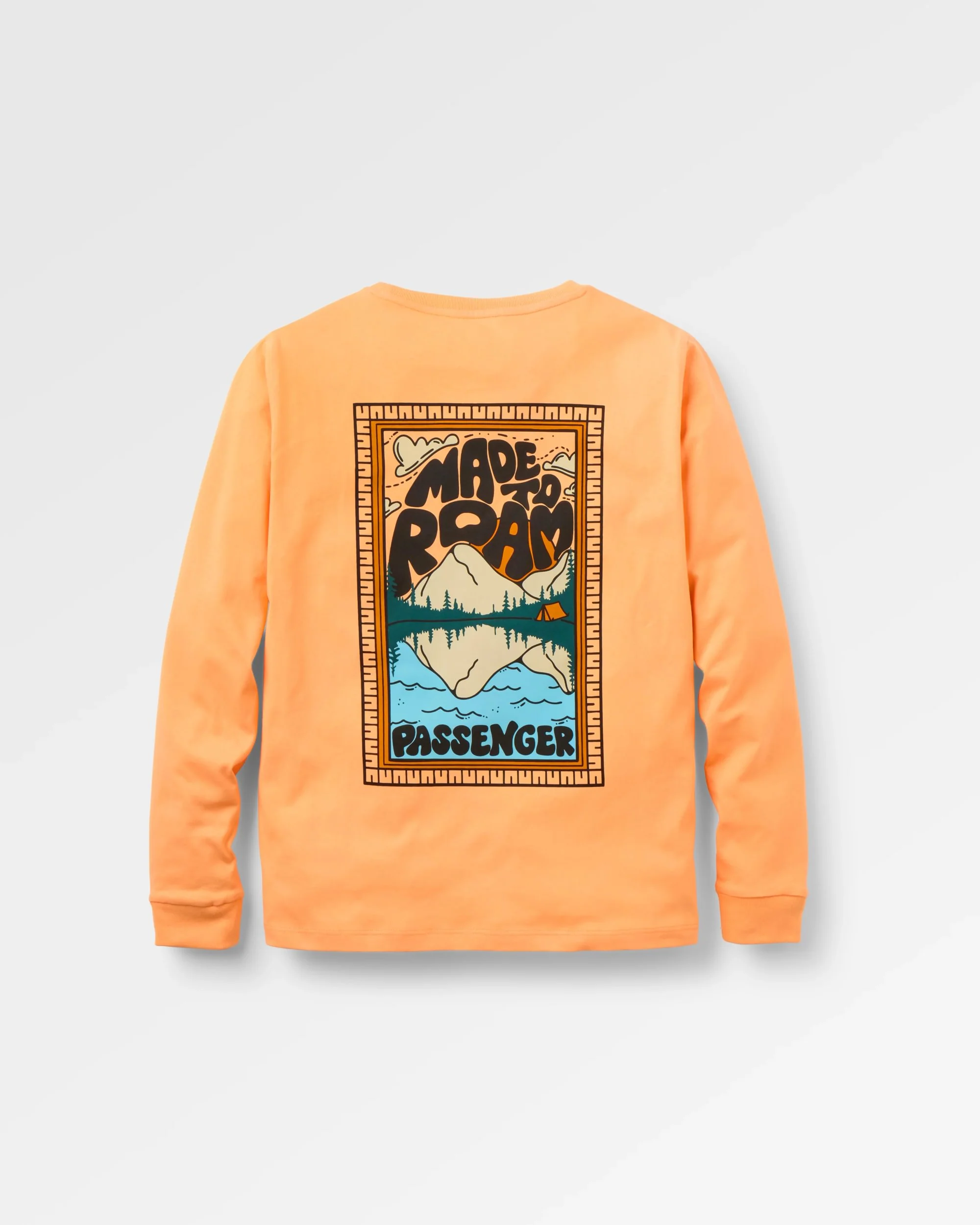 Reflect LS T-Shirt - Orange Peach - Image 6