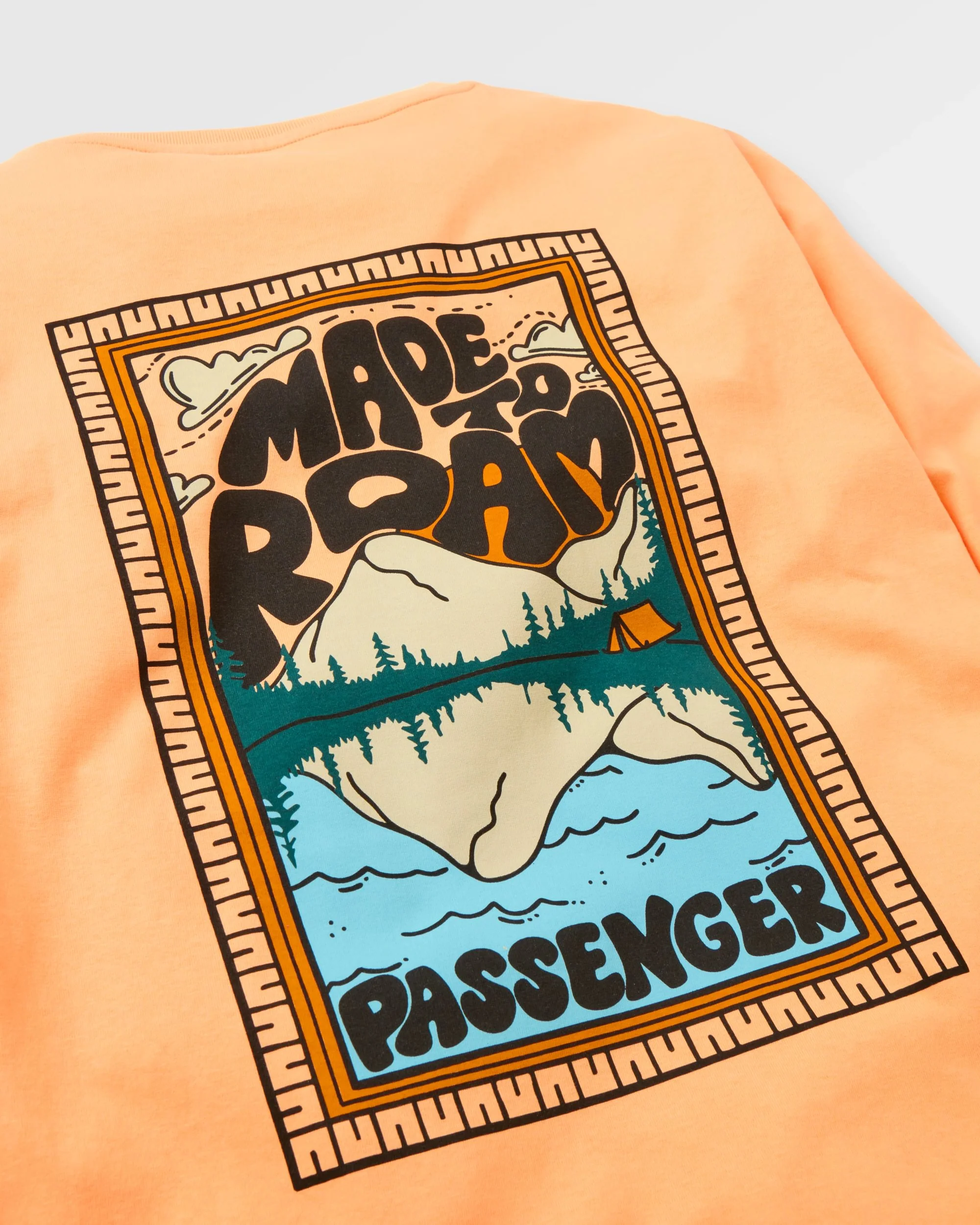 Reflect LS T-Shirt - Orange Peach - Image 8