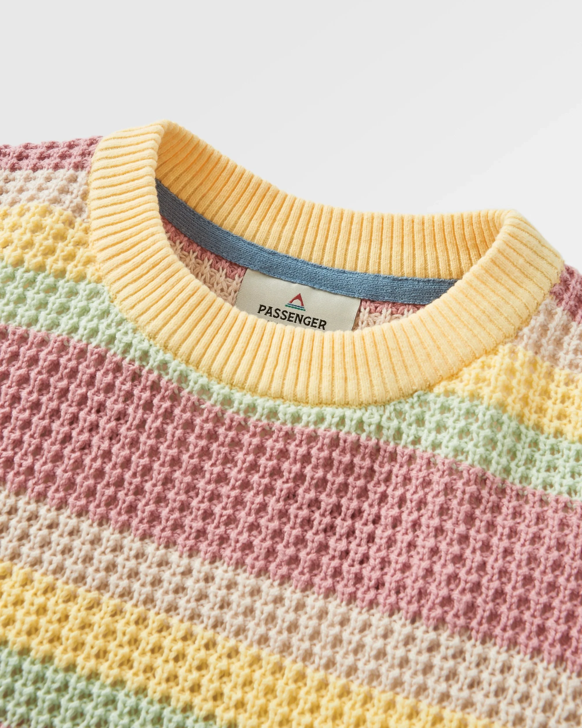 Reflection Stripey Jumper - Pink Haze Multi Stripe - Image 2
