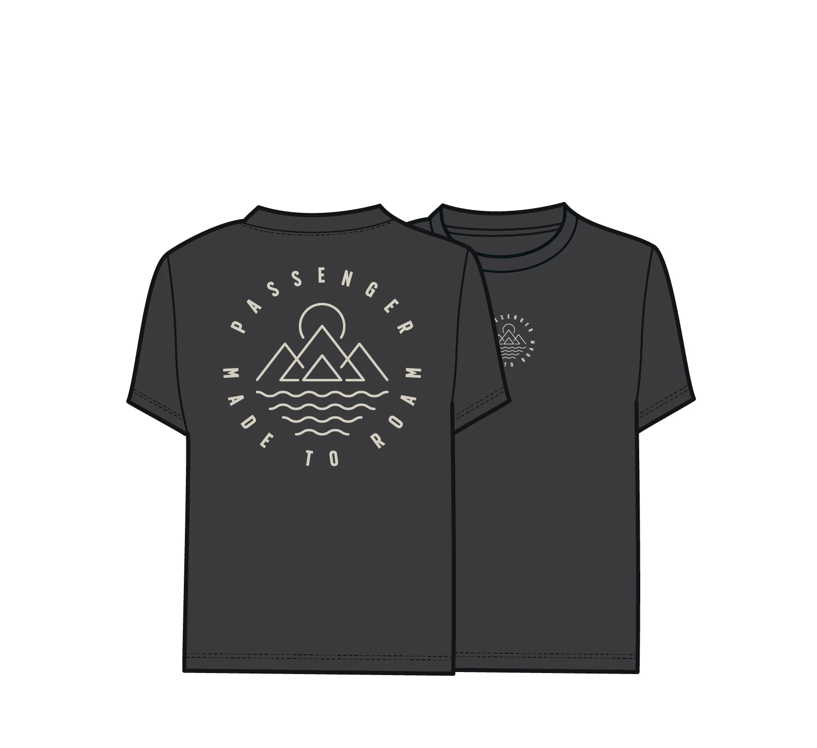 Remote T-Shirt - Black - Image 9