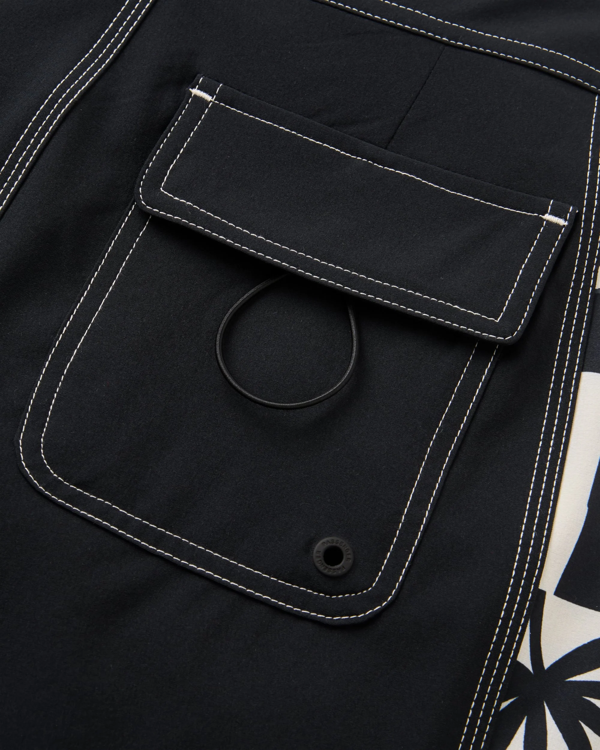 Rialto 16" Boardshort - Black - Image 7