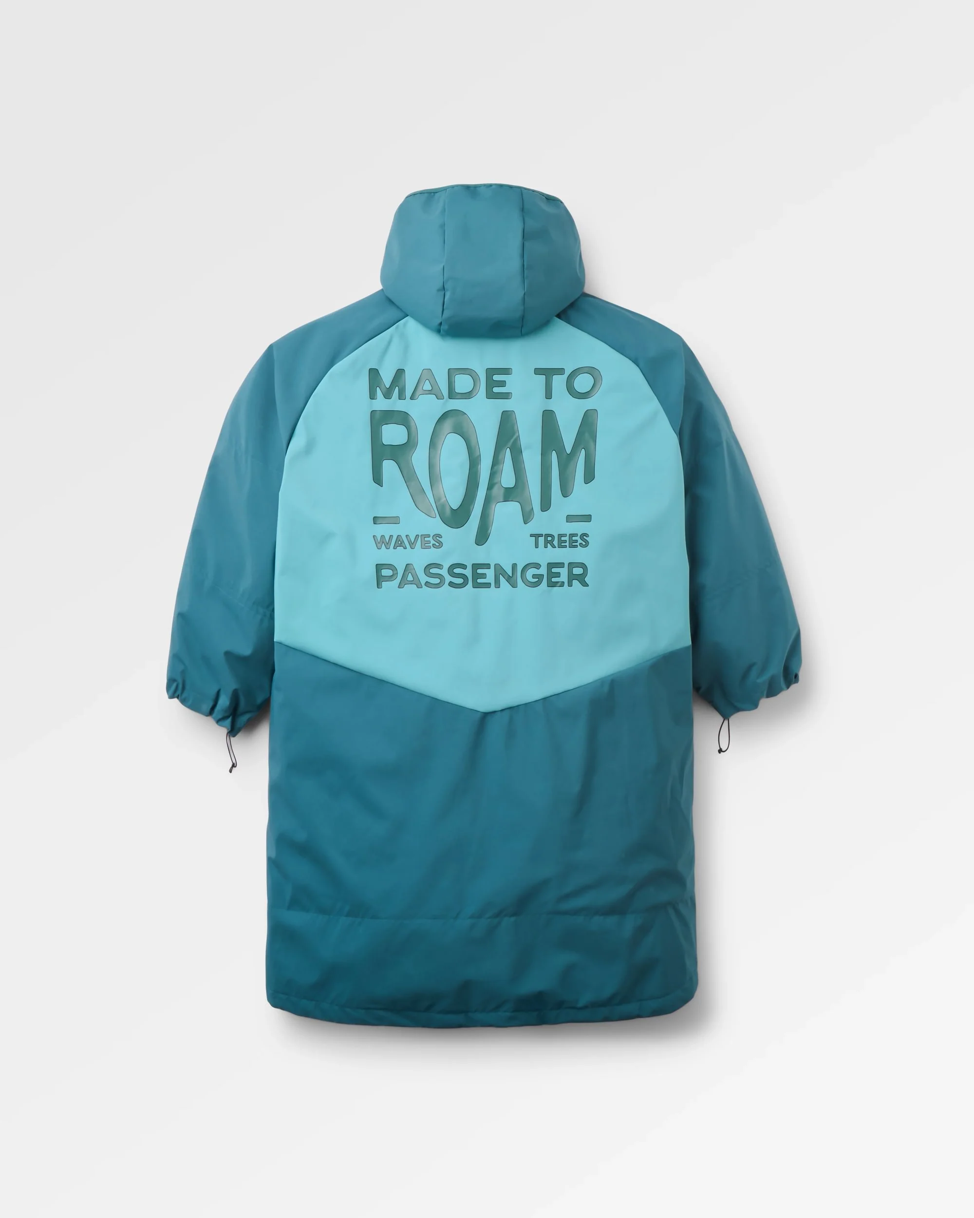 Riptide Lightweight Changing Robe - Mediterranean/ Ocean Teal - Image 2