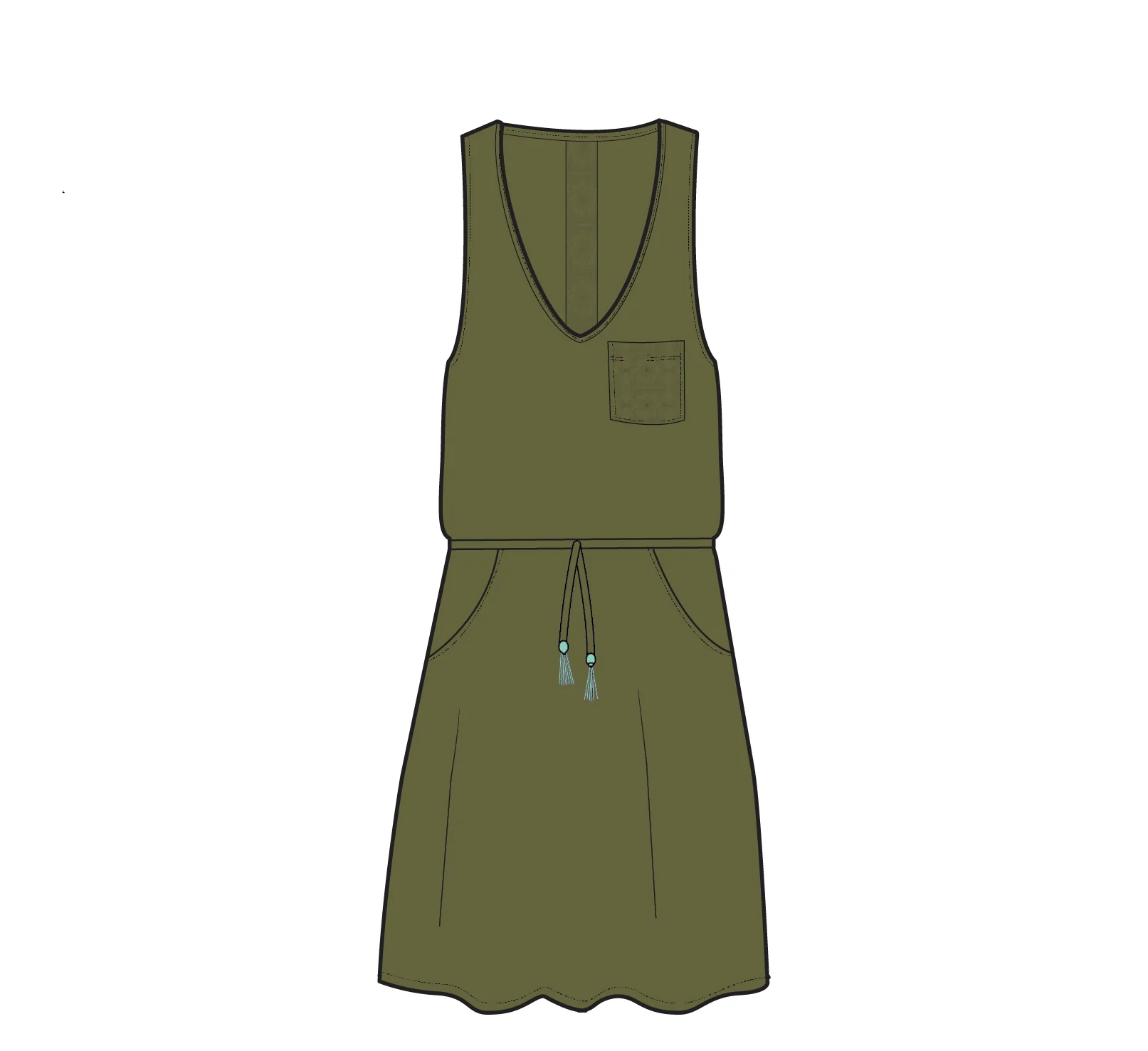 Rivergate Dress - Clover - Image 7