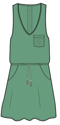 Rivergate Dress - Green Spruce - Image 9