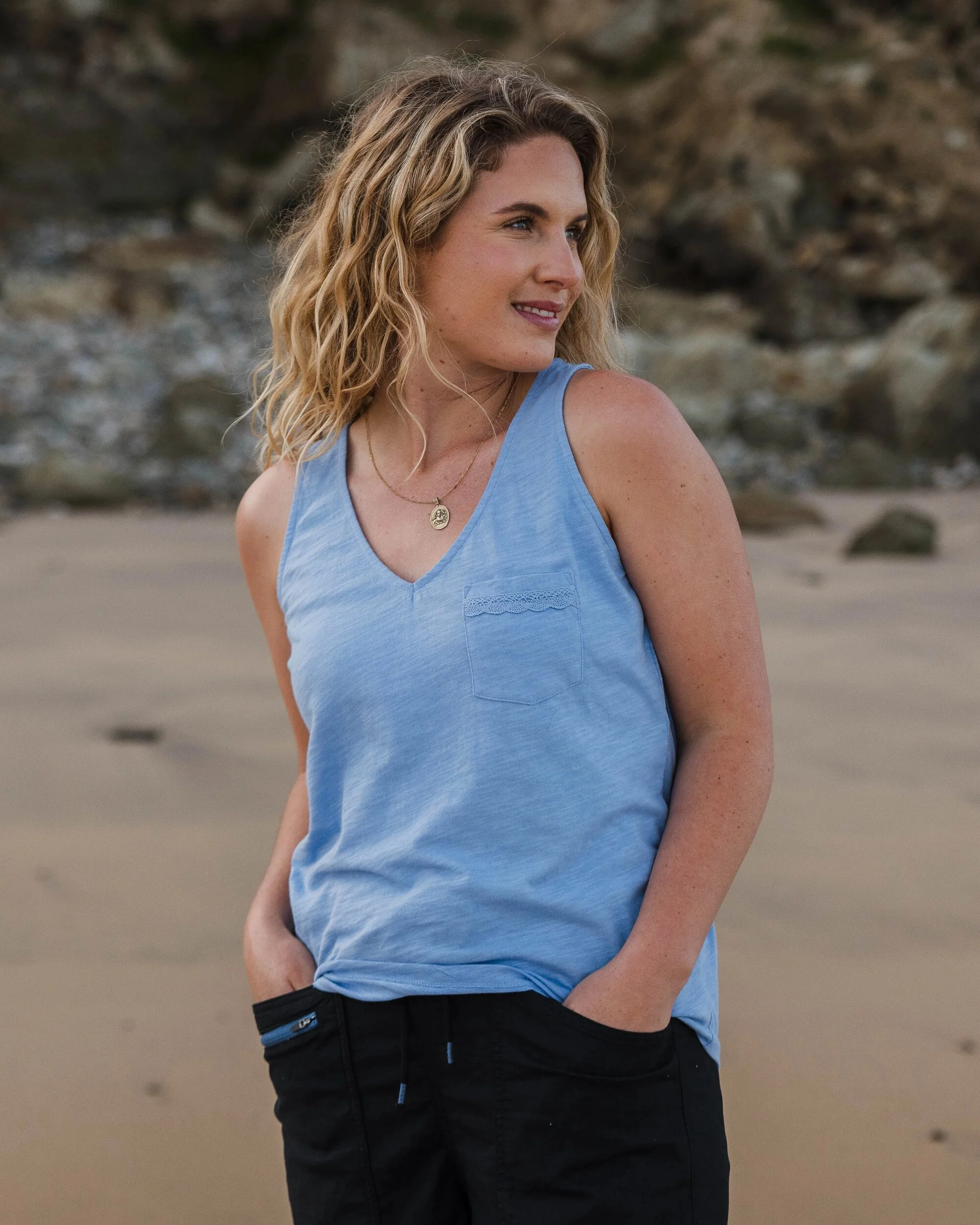 Rivergate Top - Cornflower - Image 6