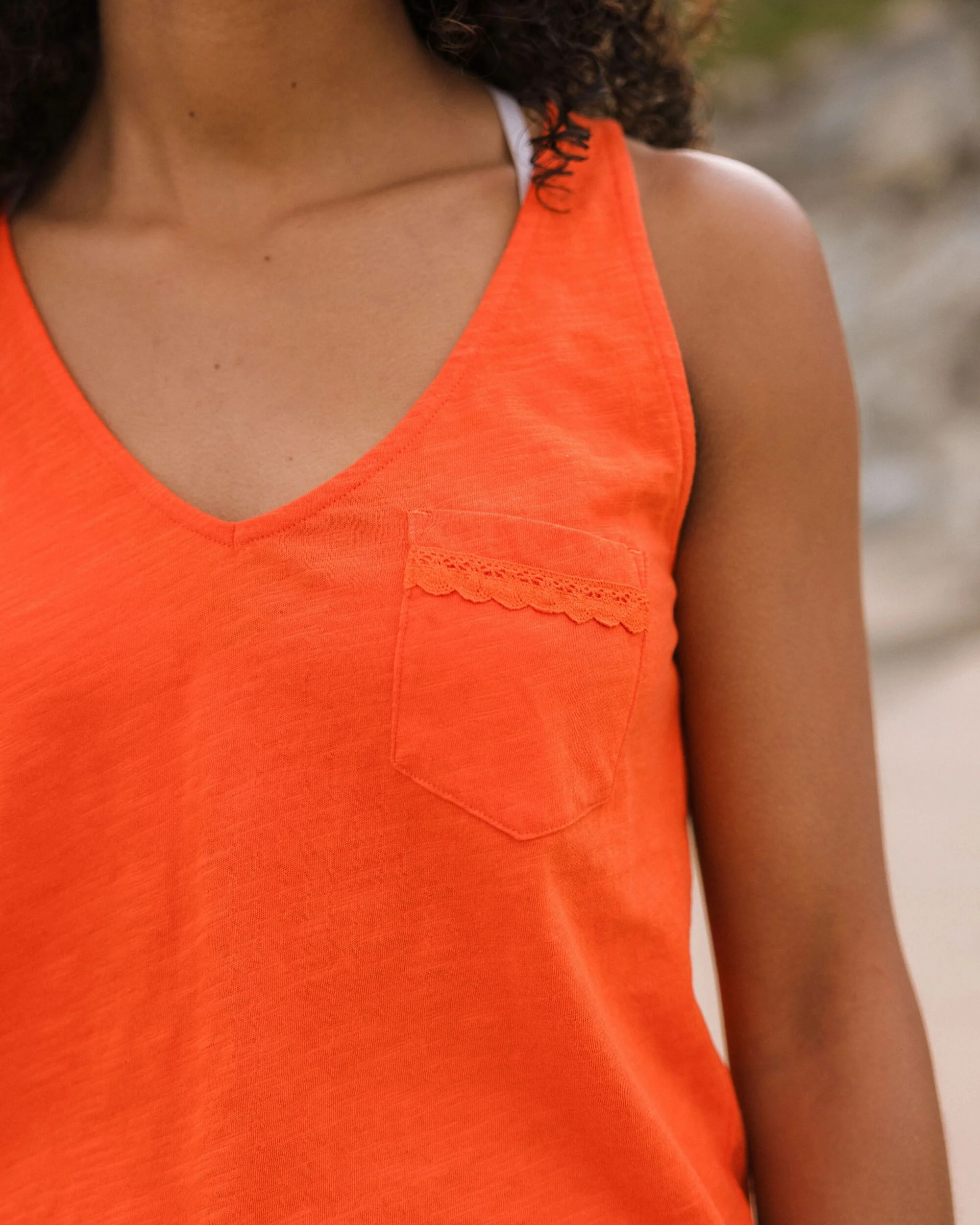 Rivergate Top - Ember Orange - Image 4
