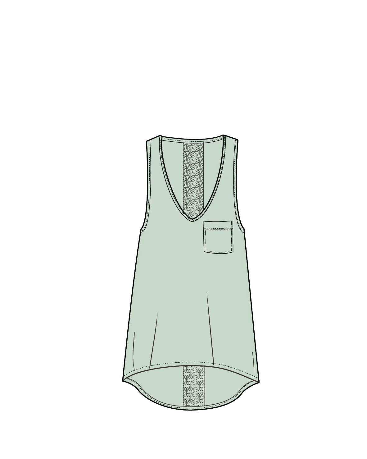 Rivergate Top - Spearmint - Image 8