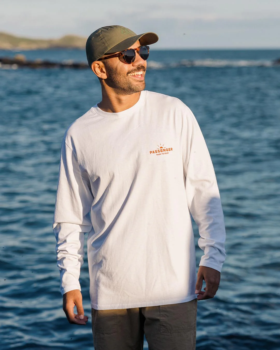 Roam Free LS T-Shirt - White - Image 2