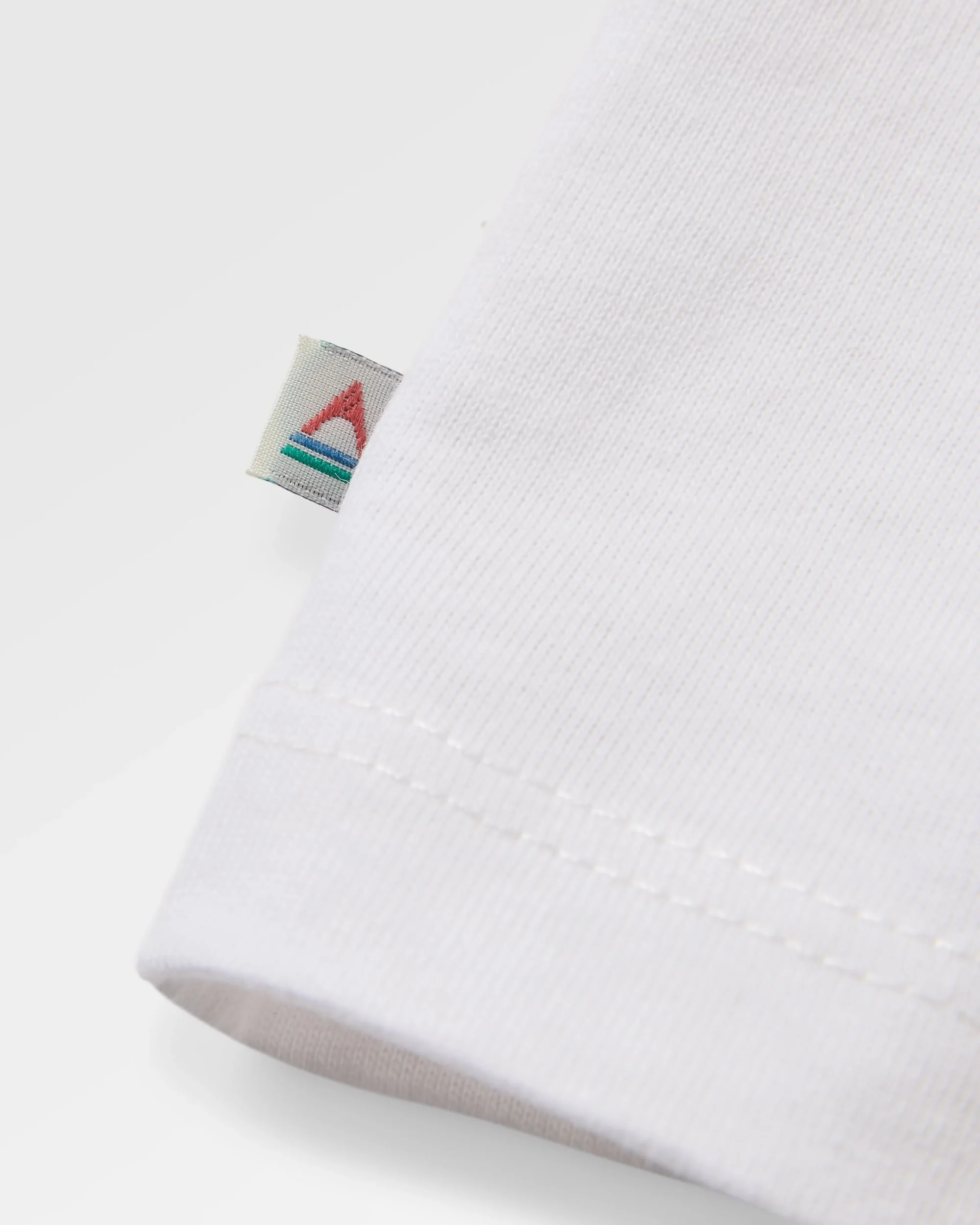 Roam Slow Men's LS T-Shirt - White - Image 6