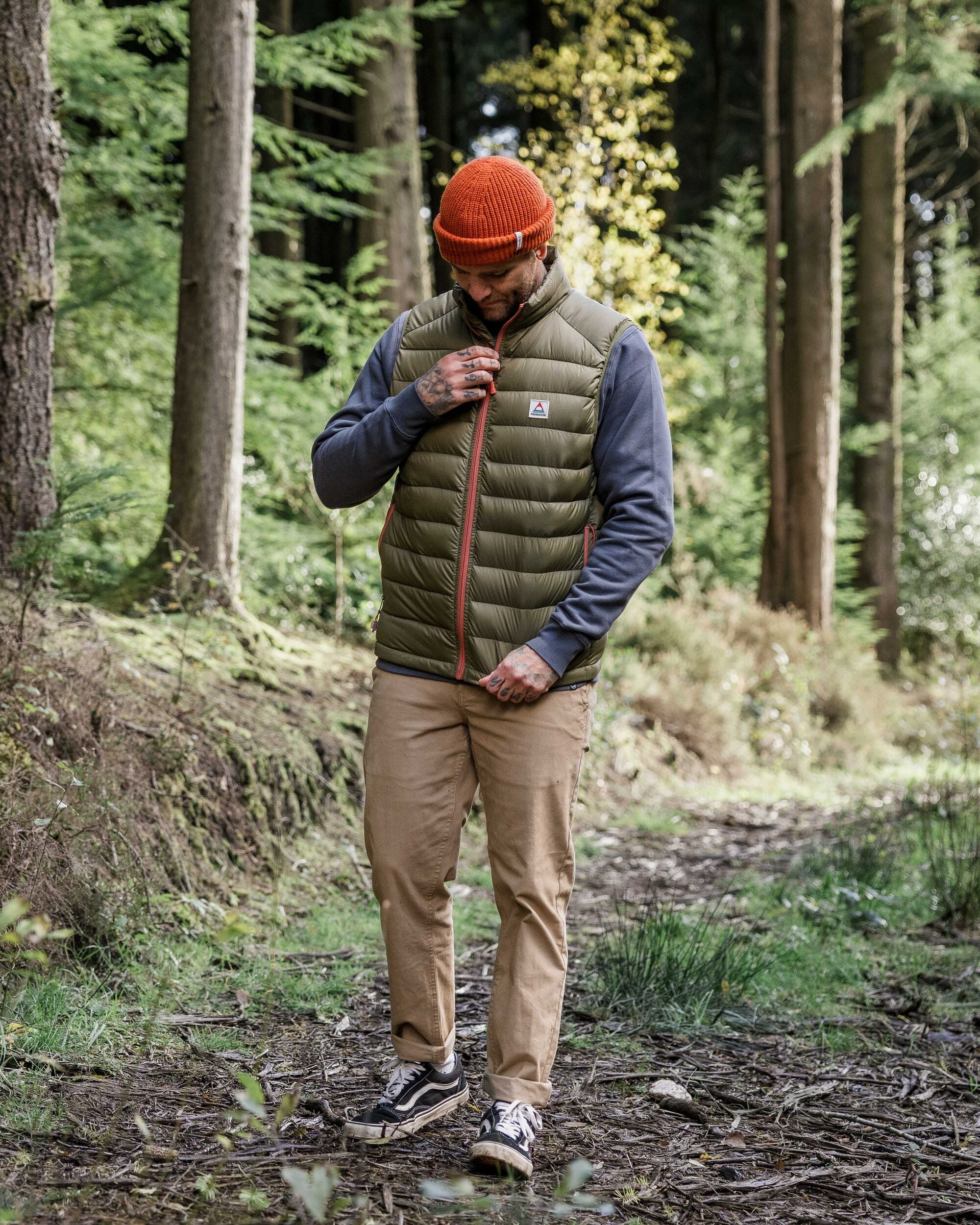 Roamer Insulated Vest - Khaki - Image 3