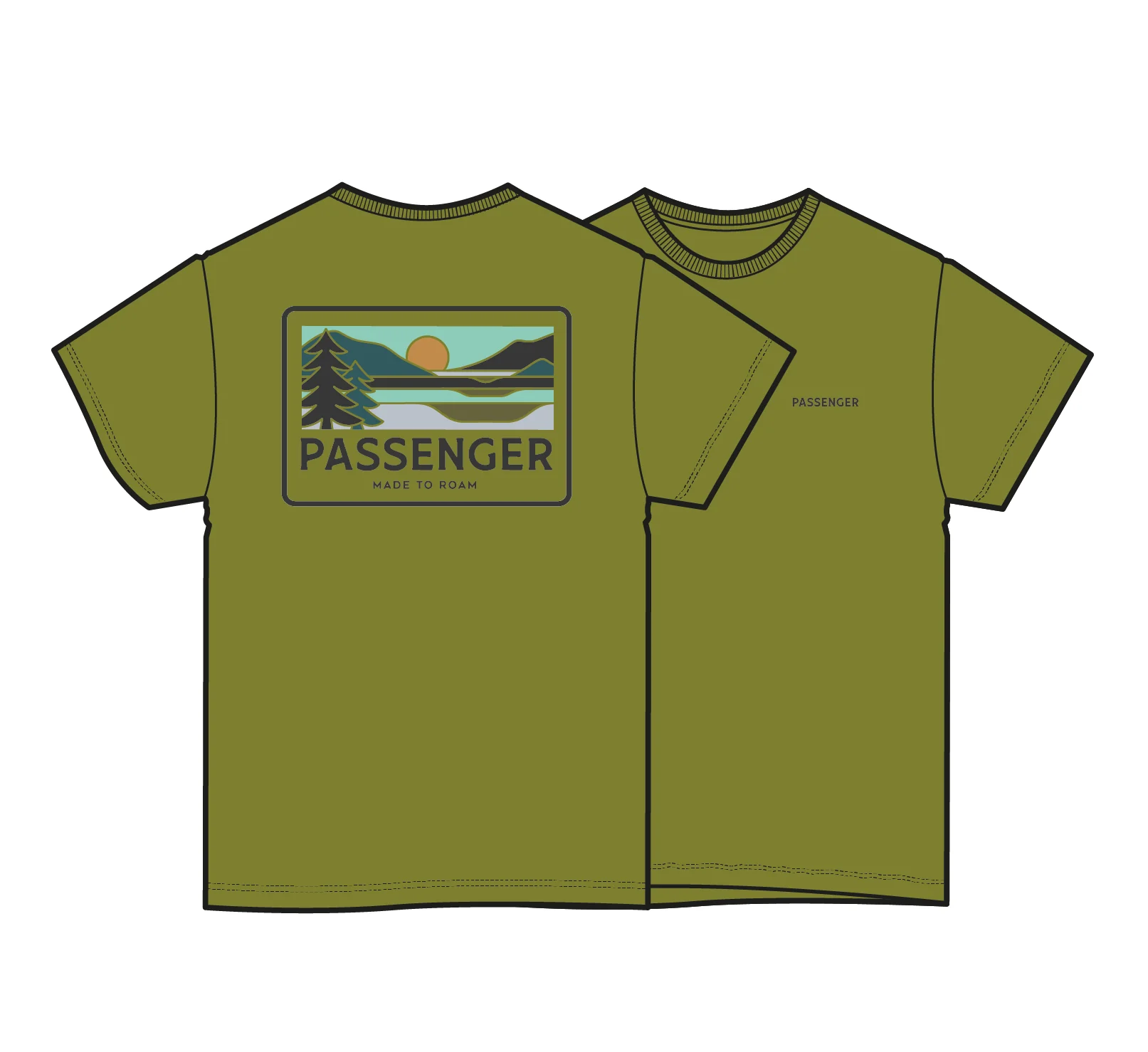 Roamer Men's T-Shirt - Tea Green - Image 6