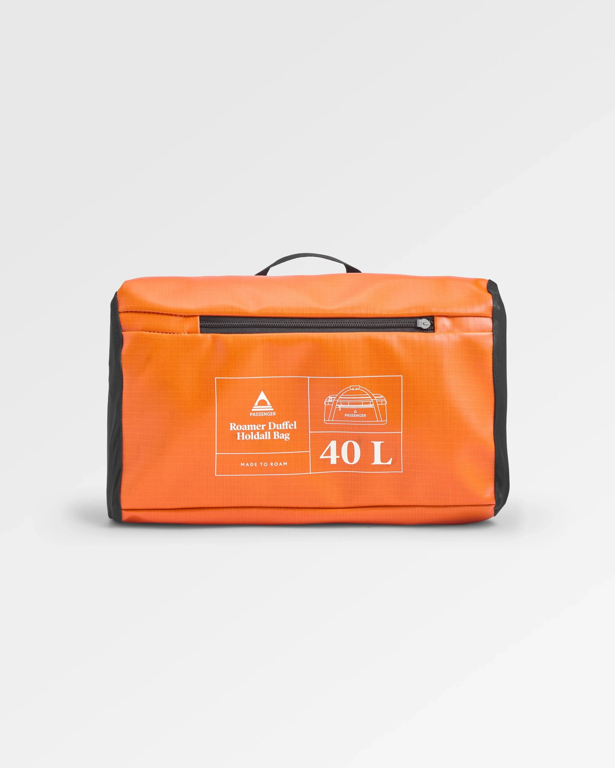 Roamer 40L Duffel Bag - Sunrise Orange - Image 8