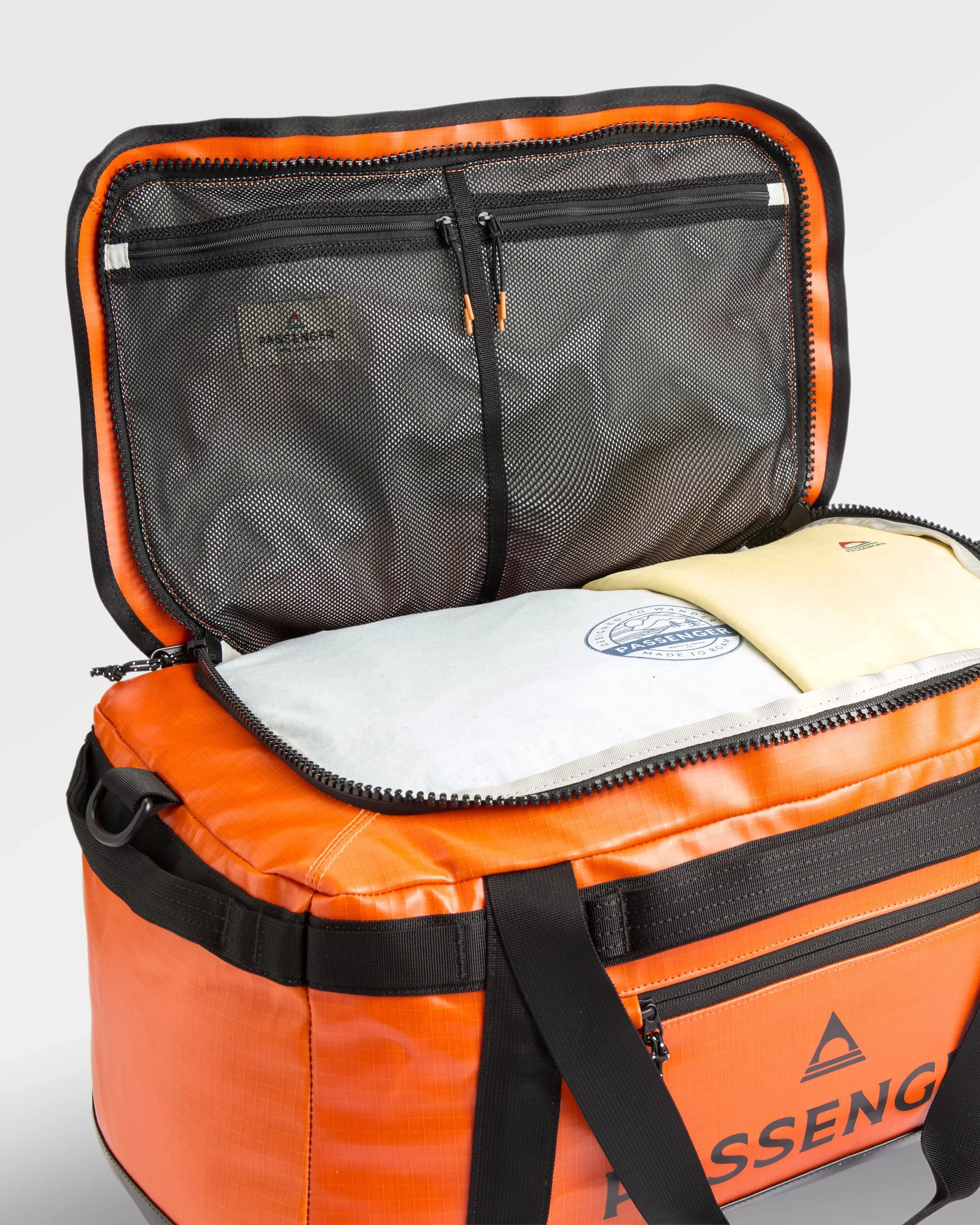 Roamer 40L Duffel Bag - Sunrise Orange - Image 9