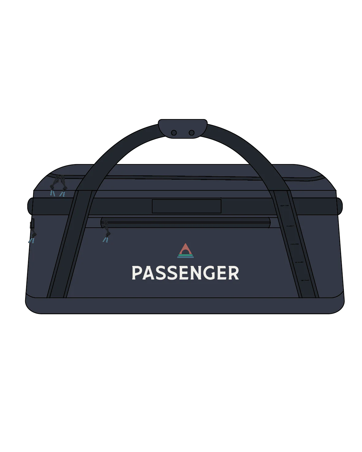 Roamer 40L Duffel Bag - Phantom Black - Image 14