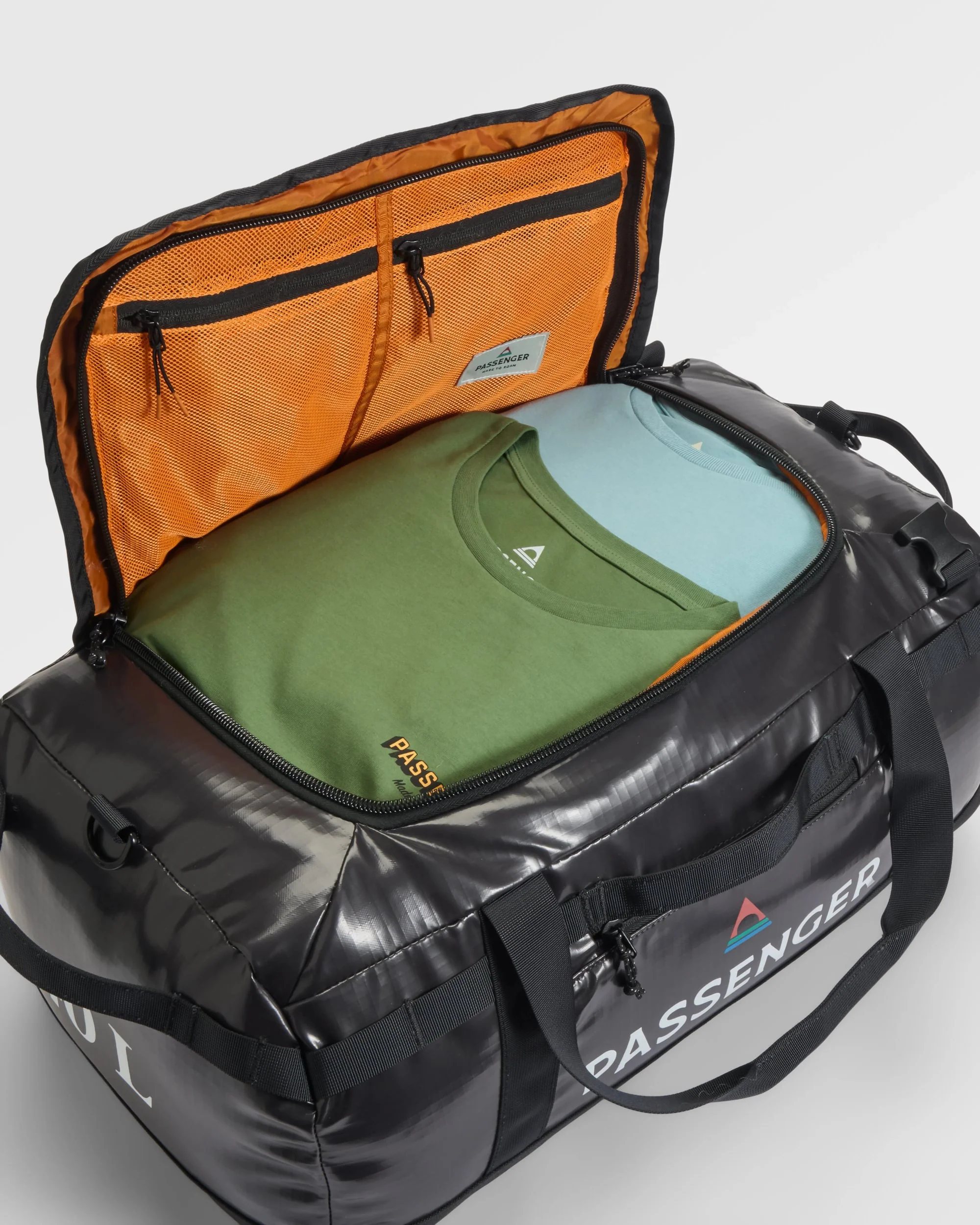 Roamer 40L Duffel Bag - Phantom Black - Image 6