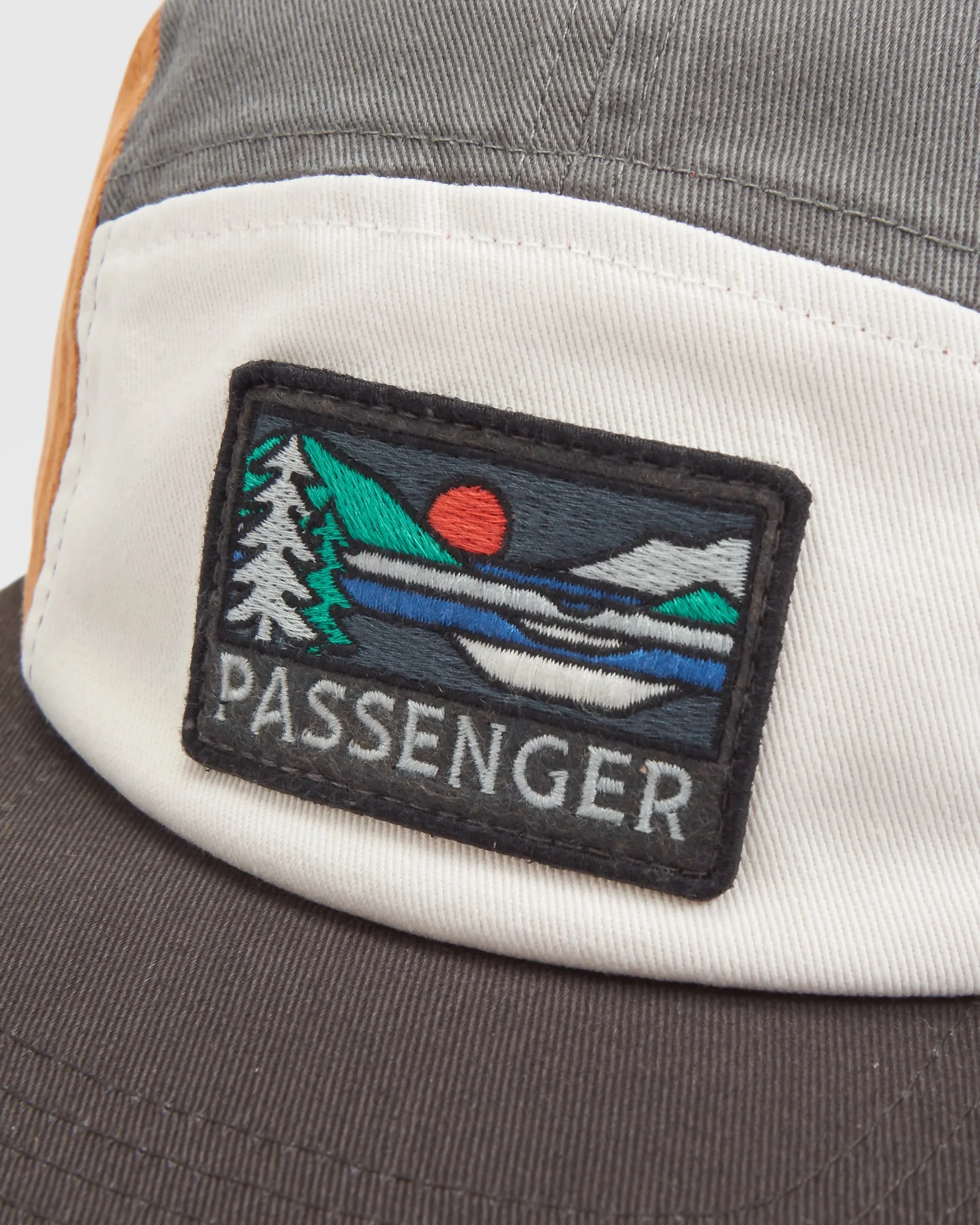 Roamer 5 Panel Cap - Storm Grey Multi - Image 3