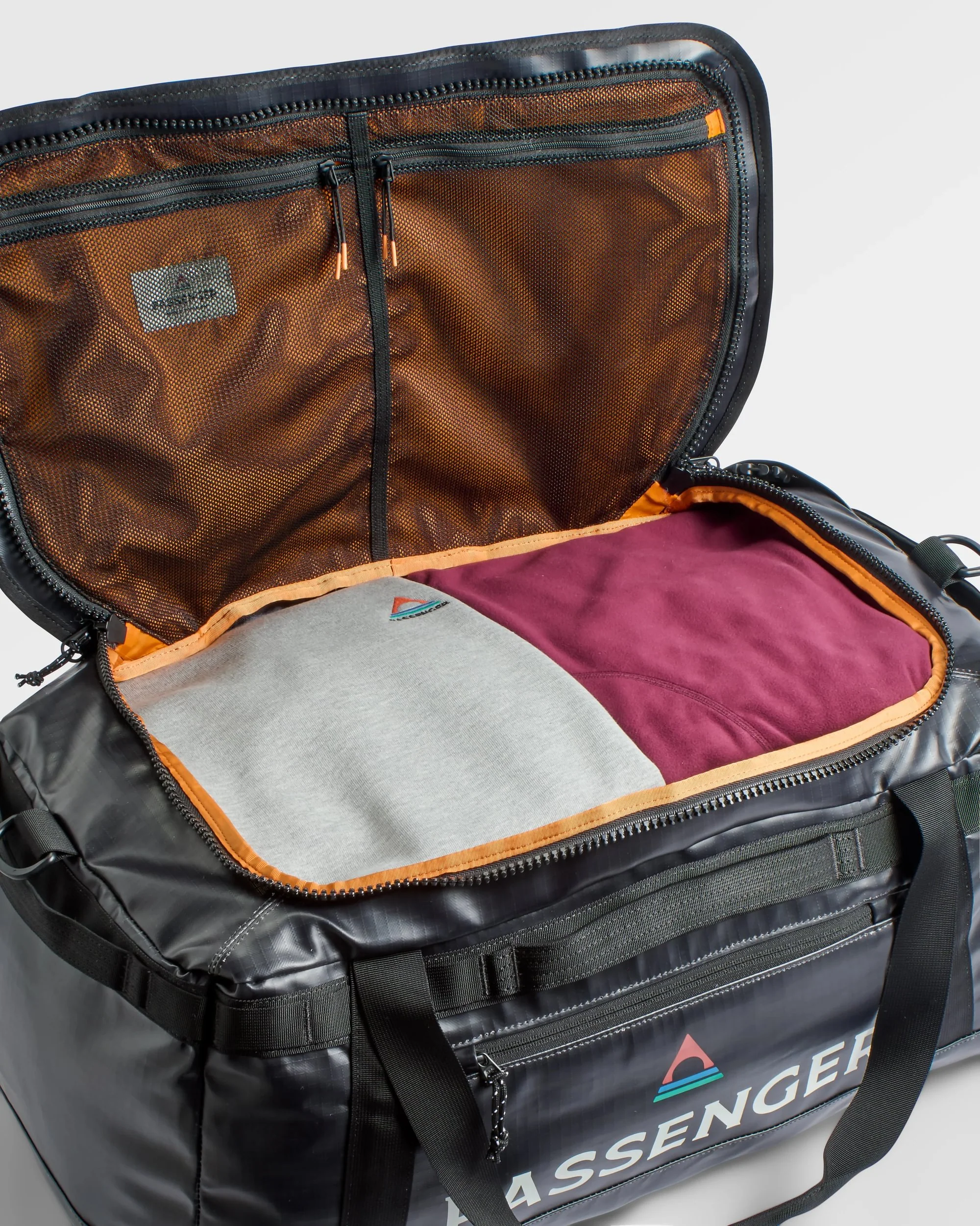 Roamer 60L Duffel Bag - Phantom Black - Image 7