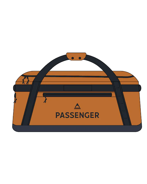 Roamer 60L Duffel Bag - Sunrise Orange - Image 16