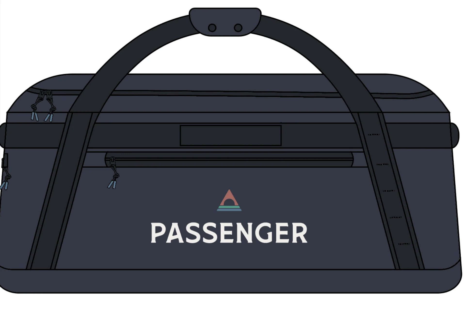 Roamer 80L Duffel Bag - Phantom Black - Image 14