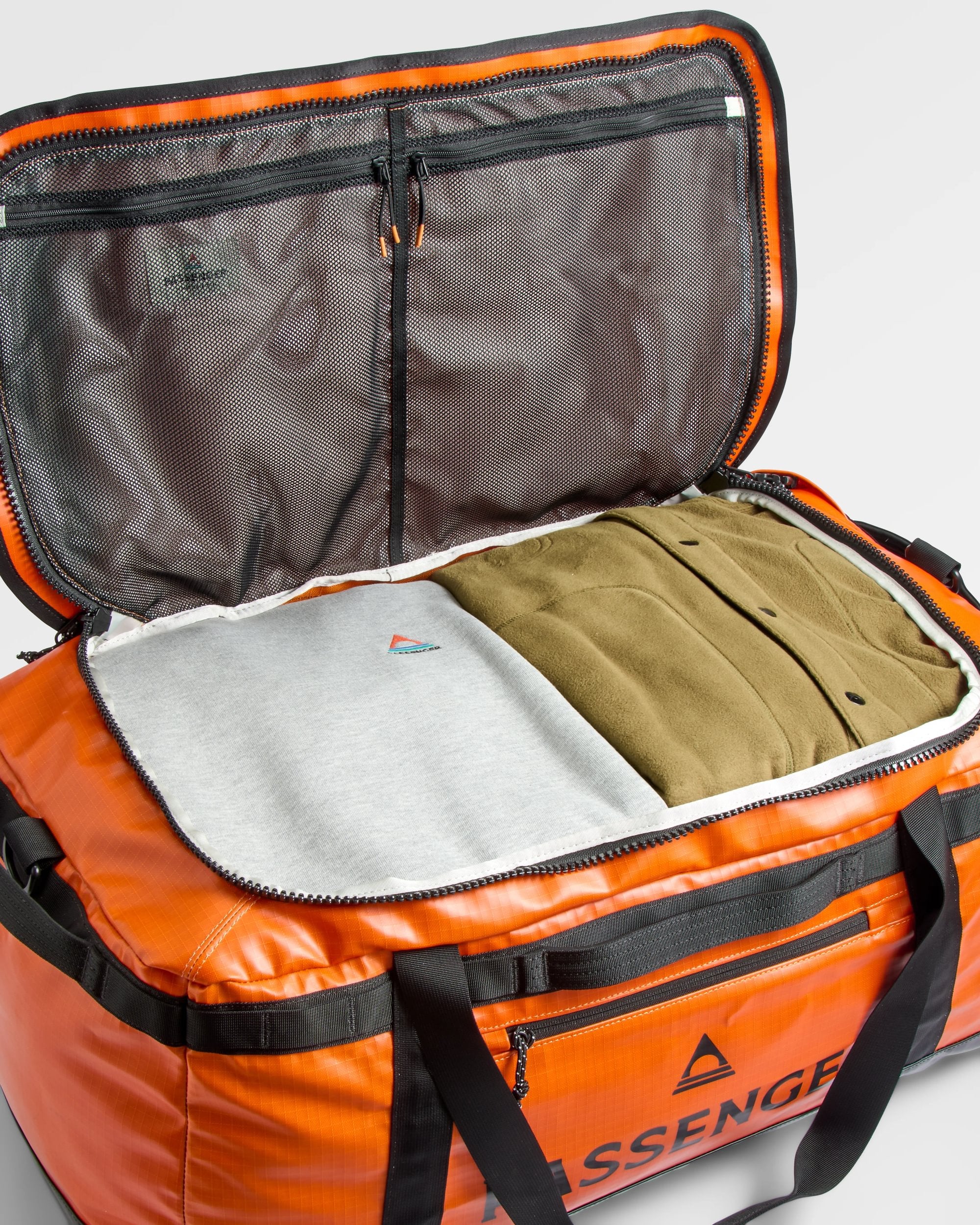 Roamer 80L Duffel Bag - Sunrise Orange - Image 7
