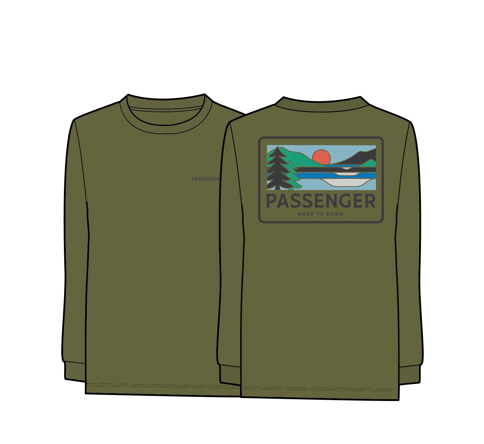 Roamer LS T-Shirt - Clover - Image 7