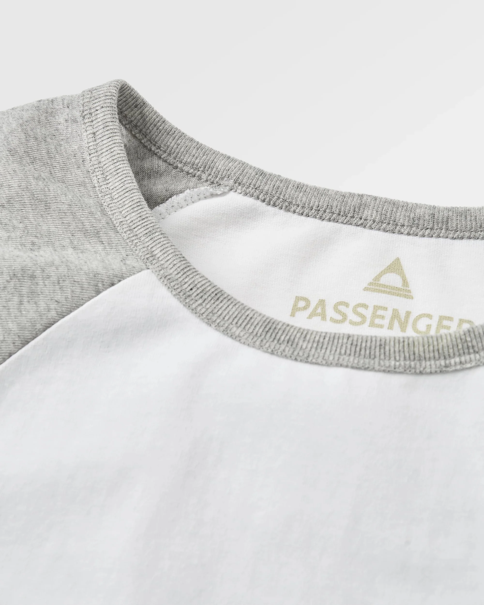 Roamer Raglan LS T-Shirt - White - Image 5