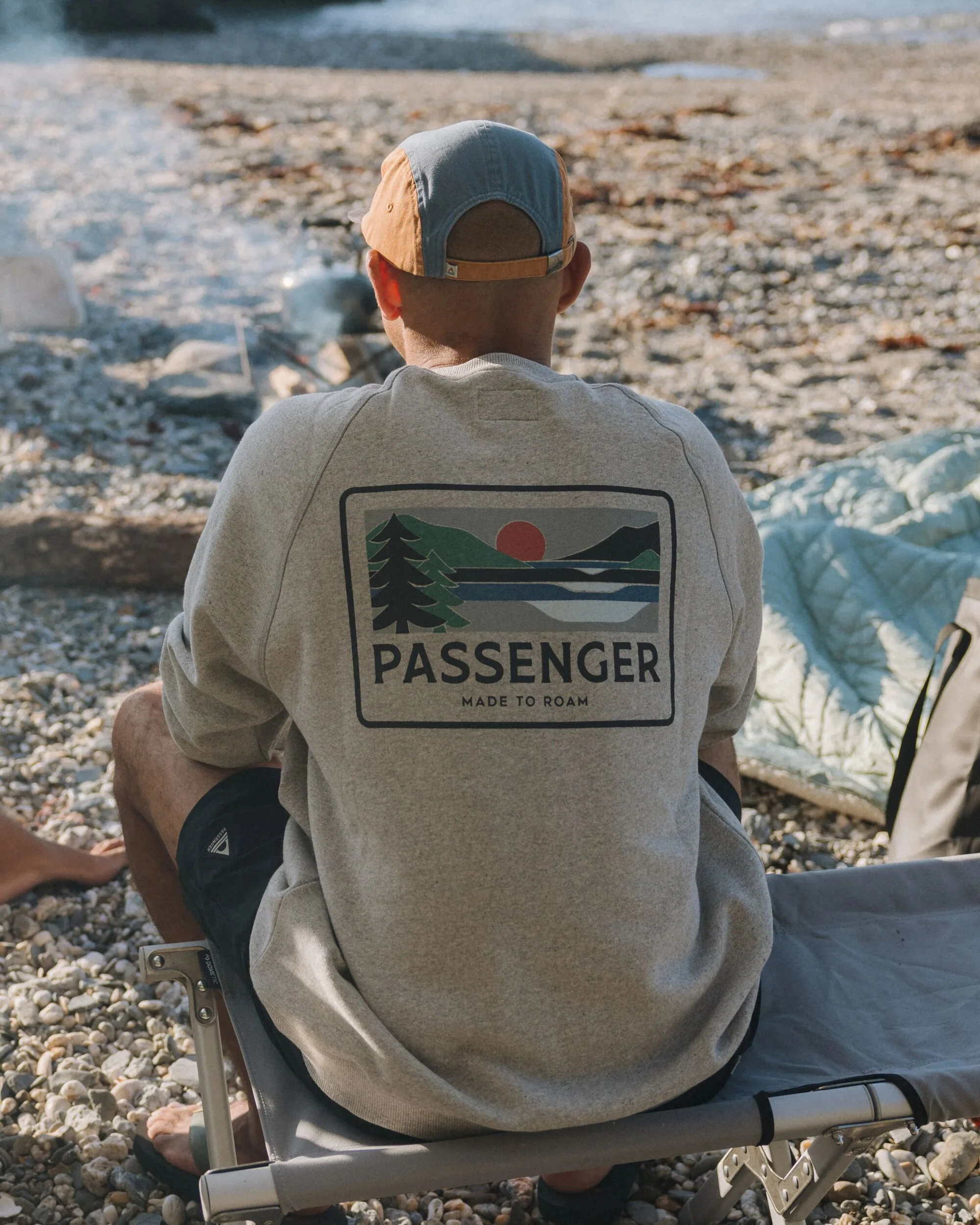 Roamer Men's Sweatshirt - Grey Marl - Image 6