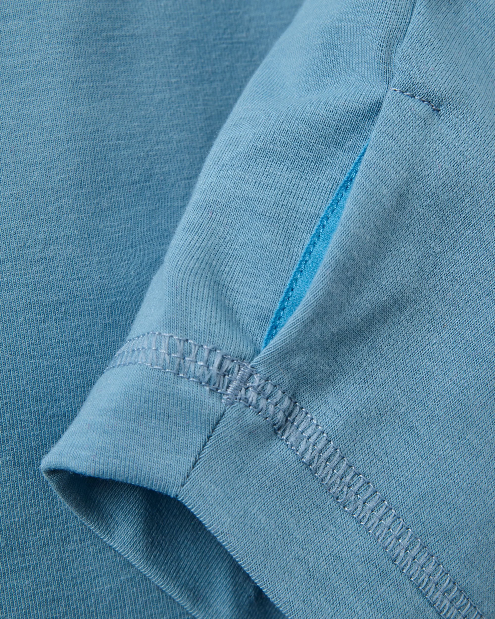 Roamscreen UPF50 Drirelease® Men's LS T-Shirt - Faded Denim - Image 9