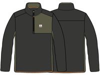 Root Polar 1/4 Zip Fleece - Black - Image 7