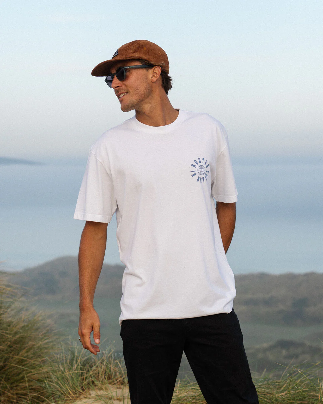Rooted Relaxed Fit T-Shirt - White - Image 3