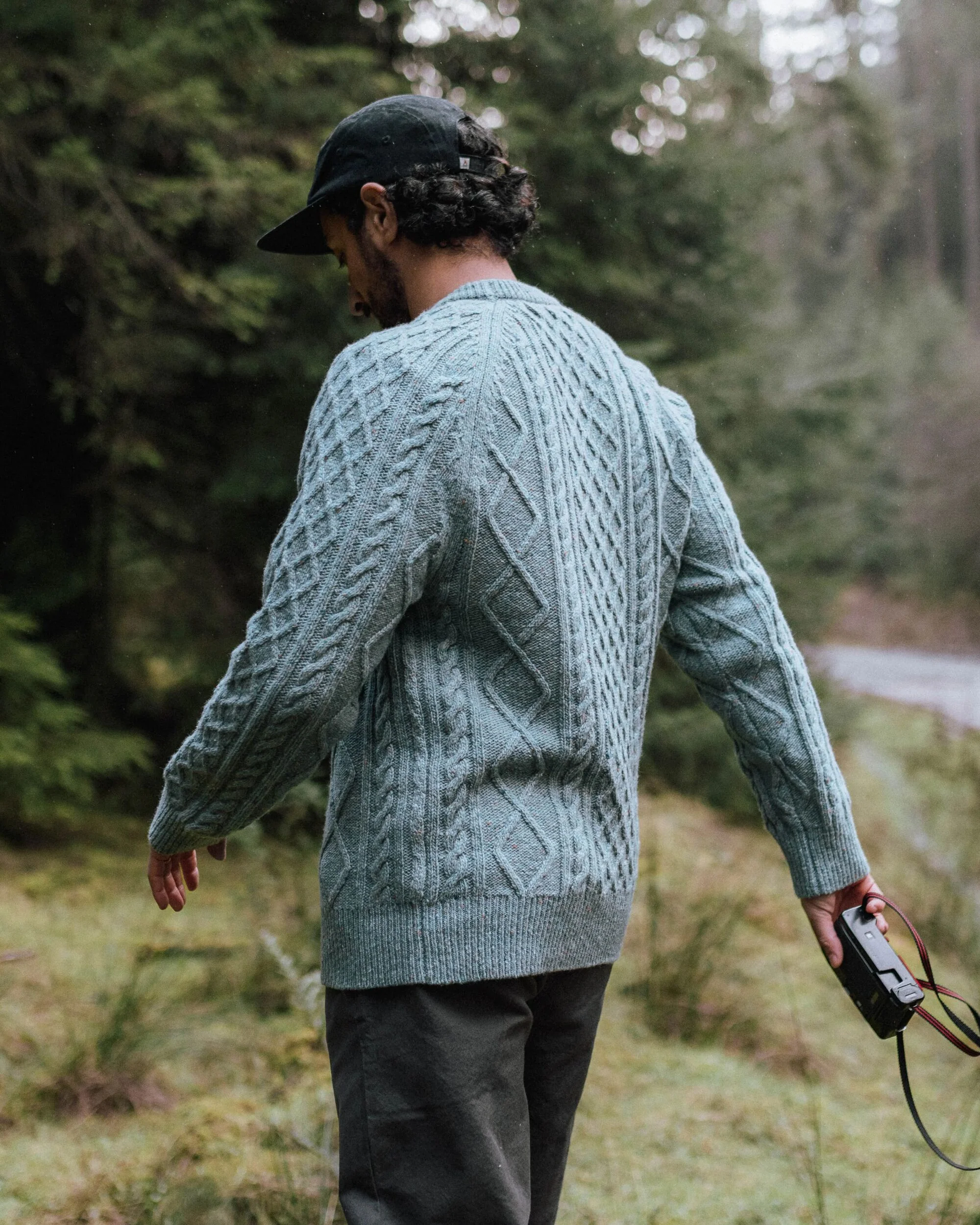 Sandbar Merino Blend Knitted Jumper - Arctic - Image 4