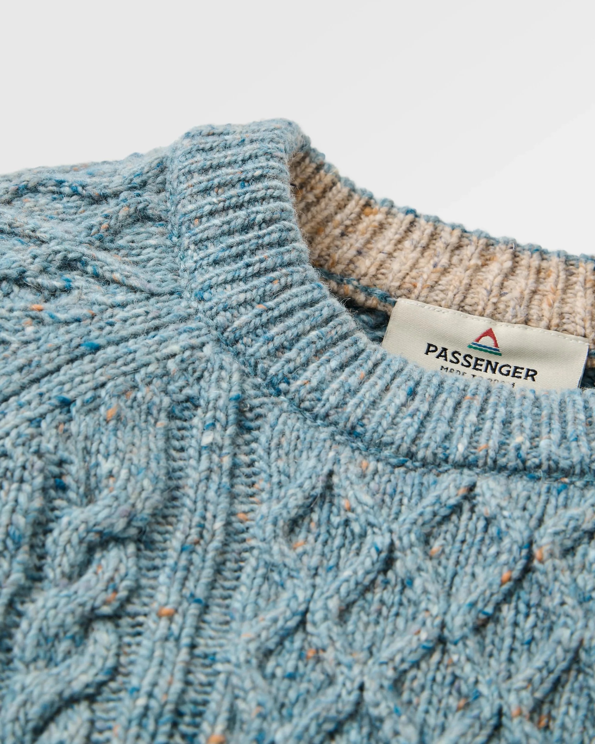 Sandbar Merino Blend Knitted Jumper - Arctic - Image 5